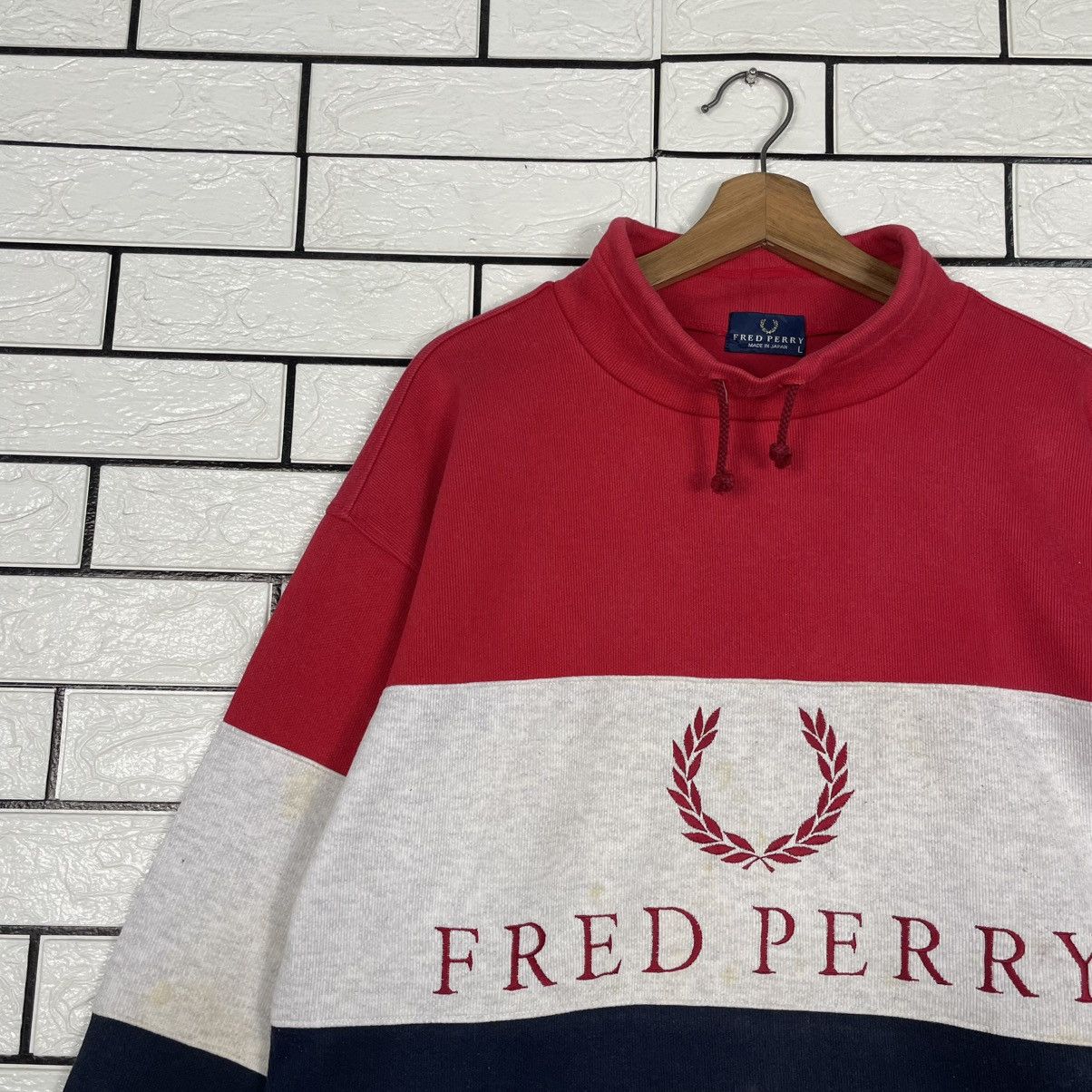 Fred Perry Fred Perry Color Block Sweater Size US L / EU 52-54 / 3 - 6 Thumbnail