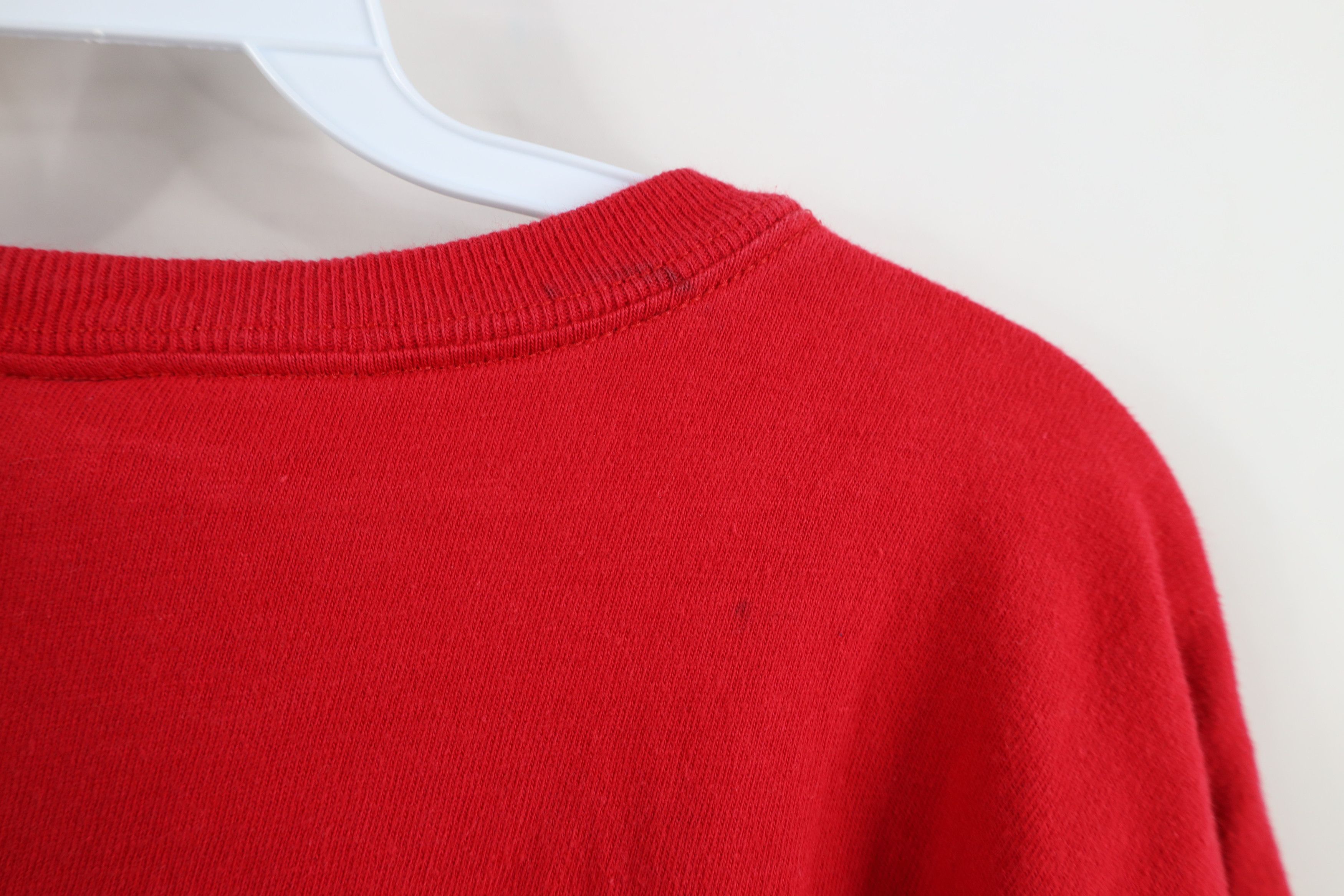 Champion Vintage 90s Champion Classic Logo Jersey Knit T-Shirt Red Size US XL / EU 56 / 4 - 11 Thumbnail