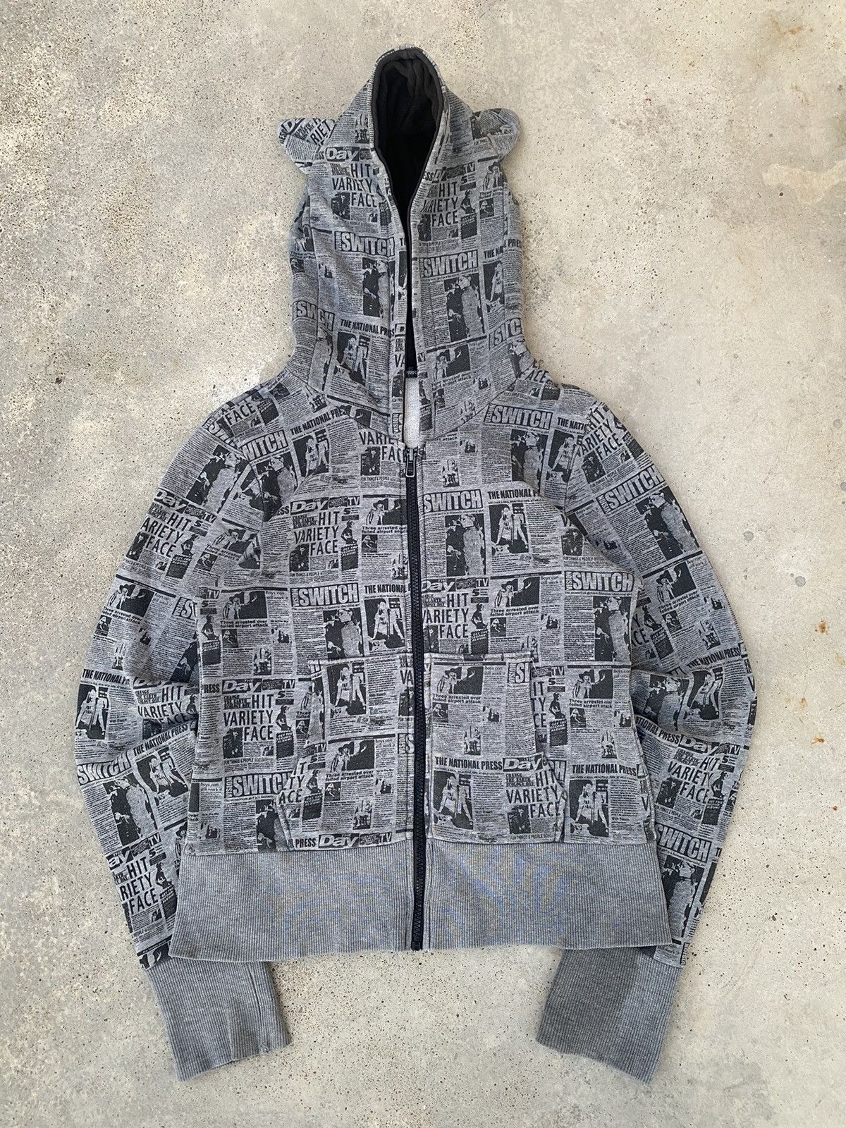 If Six Was Nine Fleur and Parfum Archival Japanese Brand Zip Up Hoodie Size US XS / EU 42 / 0 - 1 Thumbnail