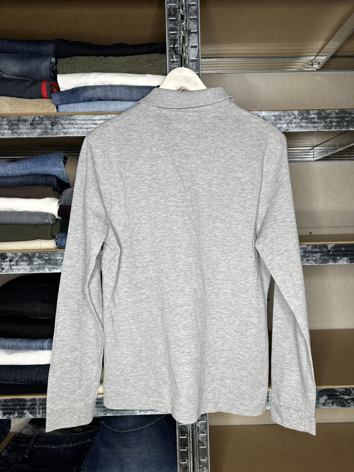 Lacoste Lacoste Sport Long Sleeve Polo Shirt Grey Cotton Men’s (4) M Size US M / EU 48-50 / 2 - 3 Thumbnail