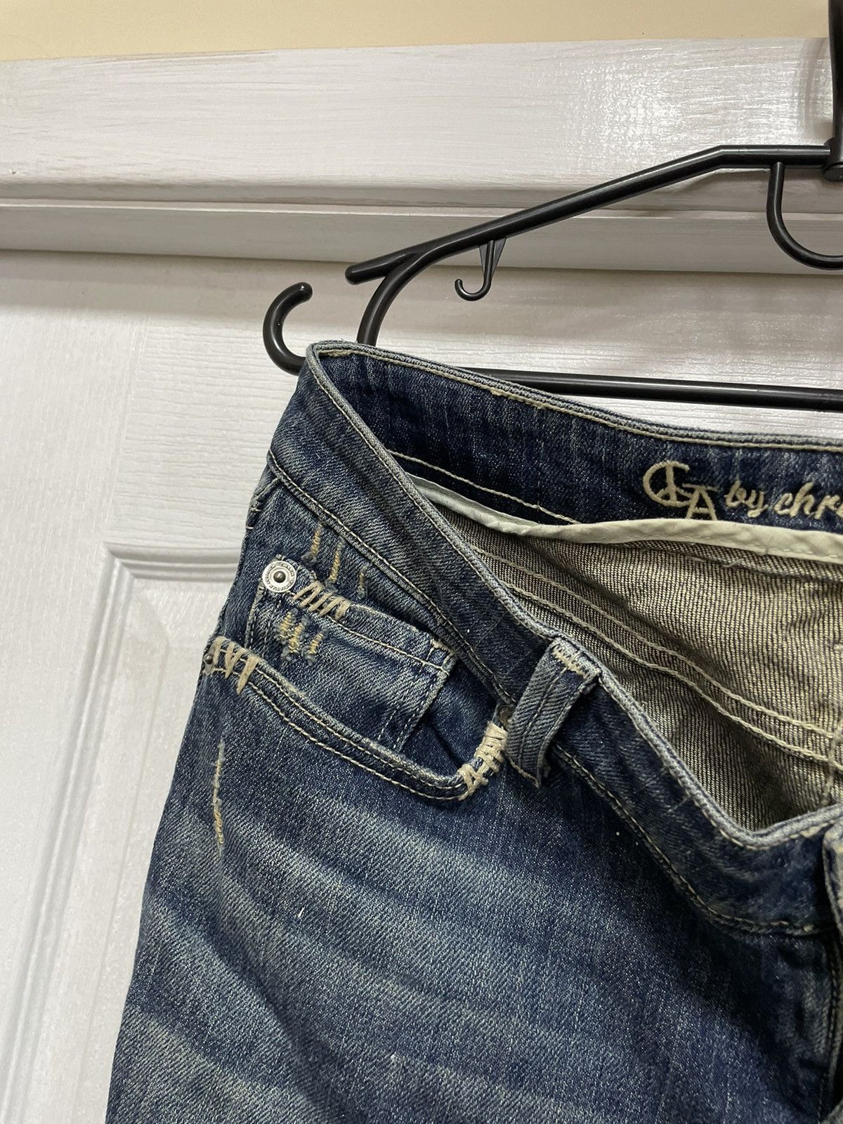 Japanese Brand × Vintage Vintage Ed Hardy by Christian Audigier Japanese Dragon Jeans Size US 31 - 9 Thumbnail