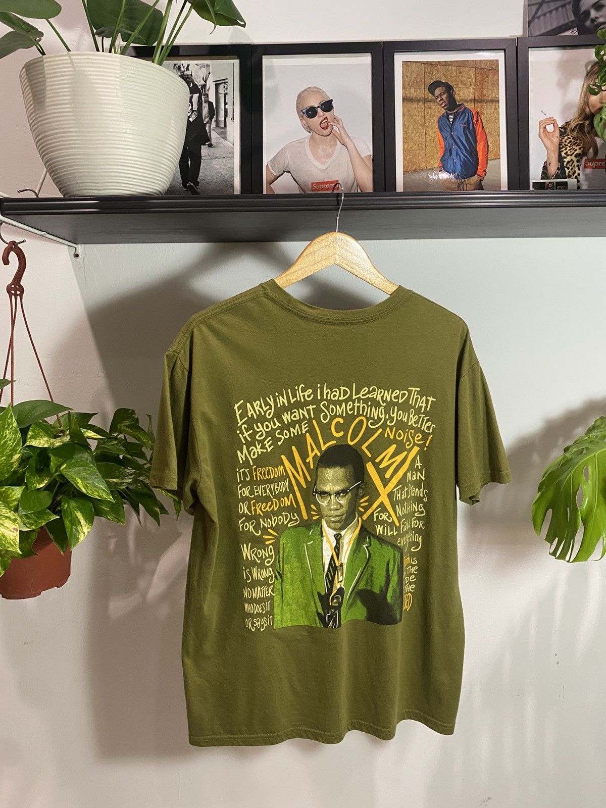 Vintage Malcolm X Tee Size US L / EU 52-54 / 3 - 1 Thumbnail