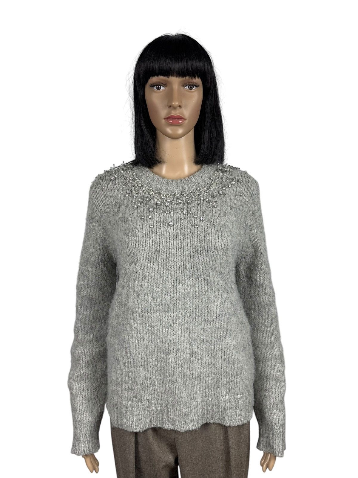 Maje Maje Beaded Sweater Knit Alpaca-Acrylic size 2 Size M / US 6-8 / IT 42-44 - 1 Thumbnail
