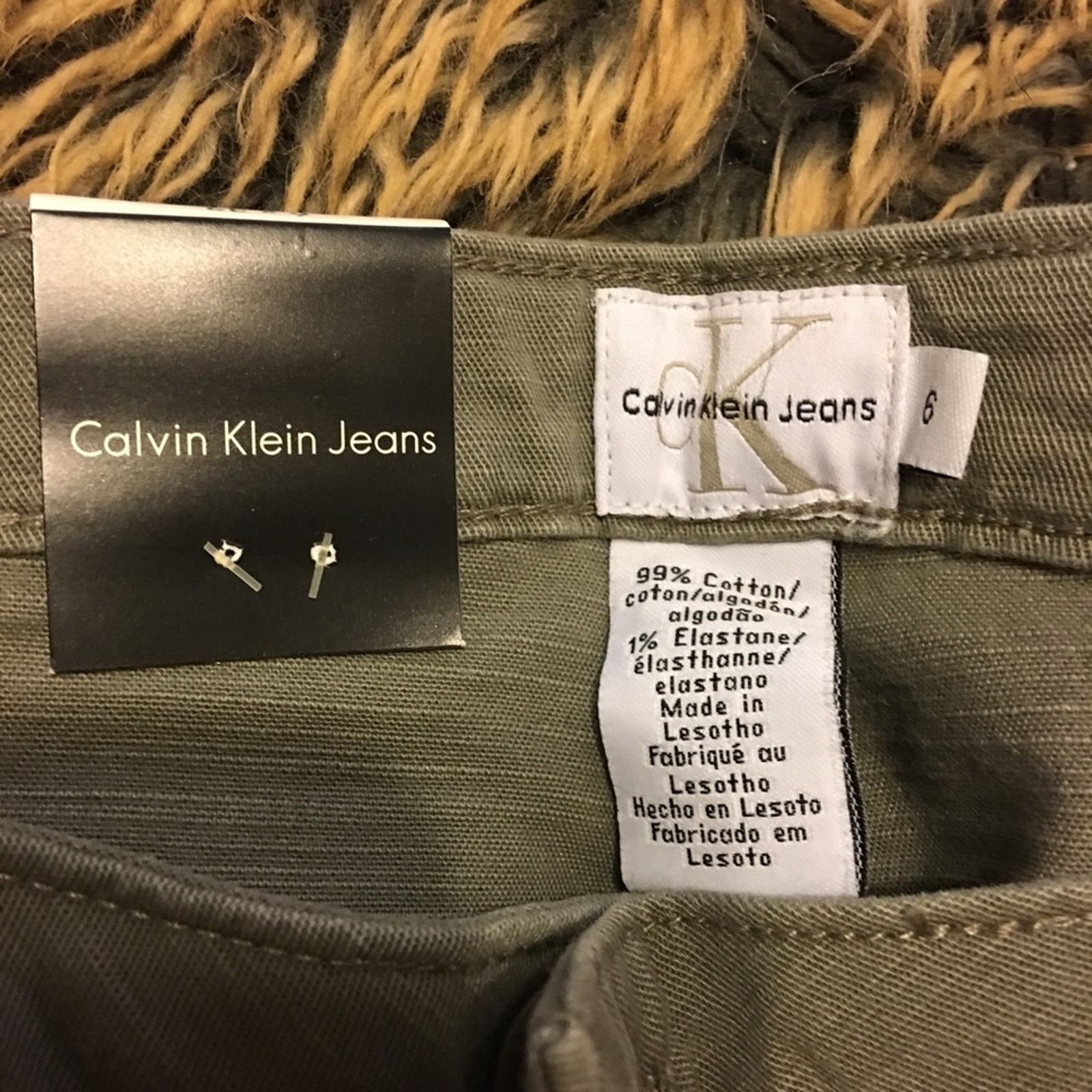 Calvin Klein Calvin Klein military stretch jean NWT 6 Size 28" / US 6 / IT 42 - 6 Thumbnail
