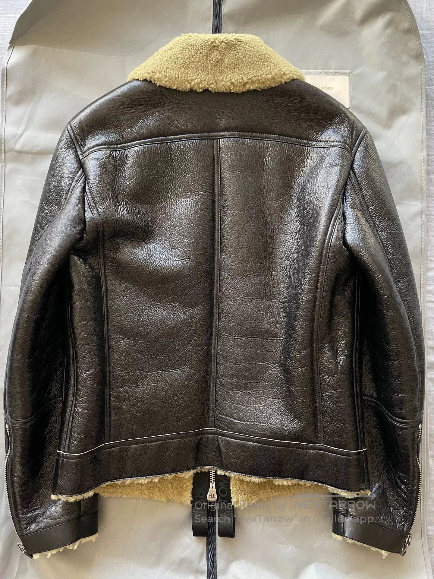 Tom Ford TOM FORD Leather Jacket with Fur Lining. Size US S / EU 44-46 / 1 - 2 Thumbnail