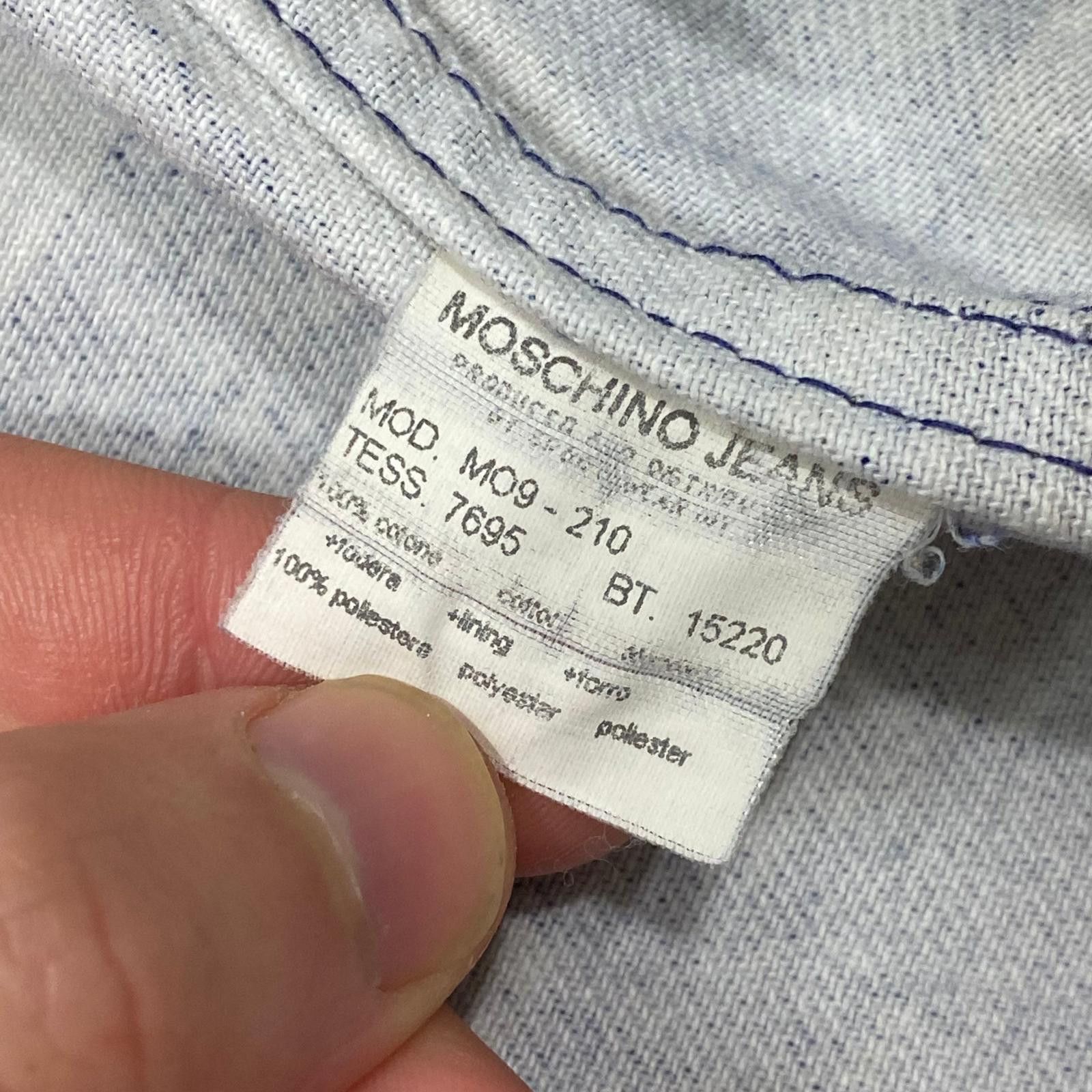 Moschino Moschino Jeans ‘99 Ethno Denim Jacket - IT54 (L/XL) Size US L / EU 52-54 / 3 - 8 Thumbnail