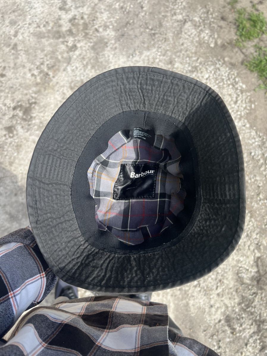 Barbour × Vintage VERY RARE BARBOUR HATS WAXED PANAMA CASUAL ENGLAND STYLE 90s Size ONE SIZE - 8 Thumbnail
