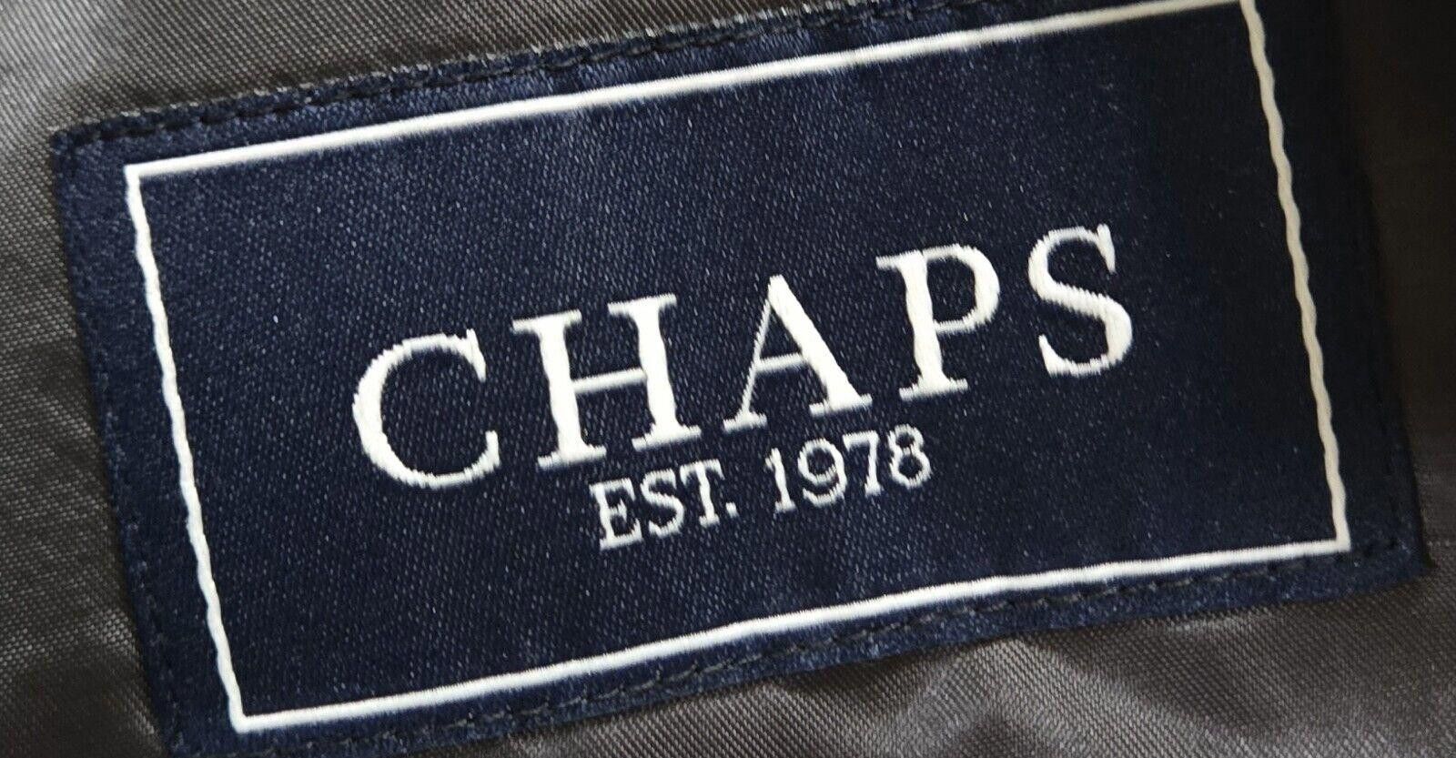 Chaps Chaps Two-Button Black Blazer Corduroy Jacket Sz 44L HR Size 38R - 10 Thumbnail