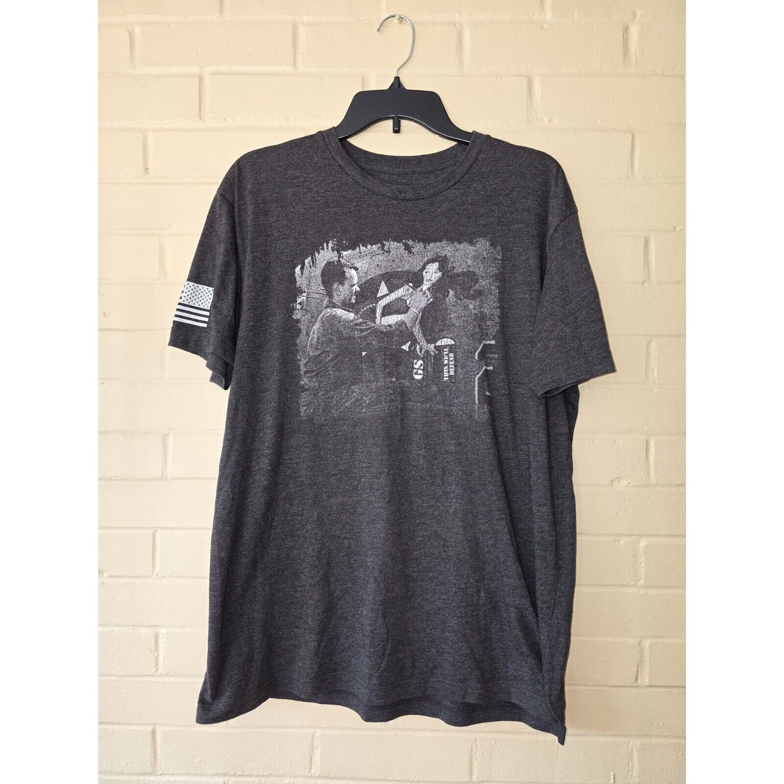Grunt Style Grunt Style Soldier Painting Woman T Shirt Men's Size L Gray Size US L / EU 52-54 / 3 - 1 Thumbnail