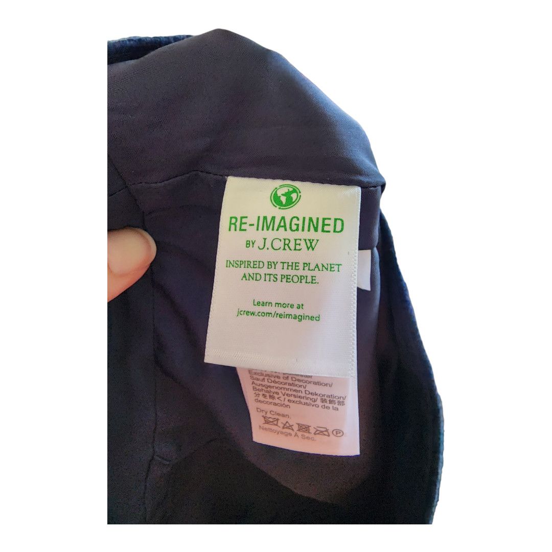 J.Crew Reimagined by J. Crew Tipped Skirt in Basketweave Size 10 Size 32" / US 10 / IT 46 - 5 Thumbnail