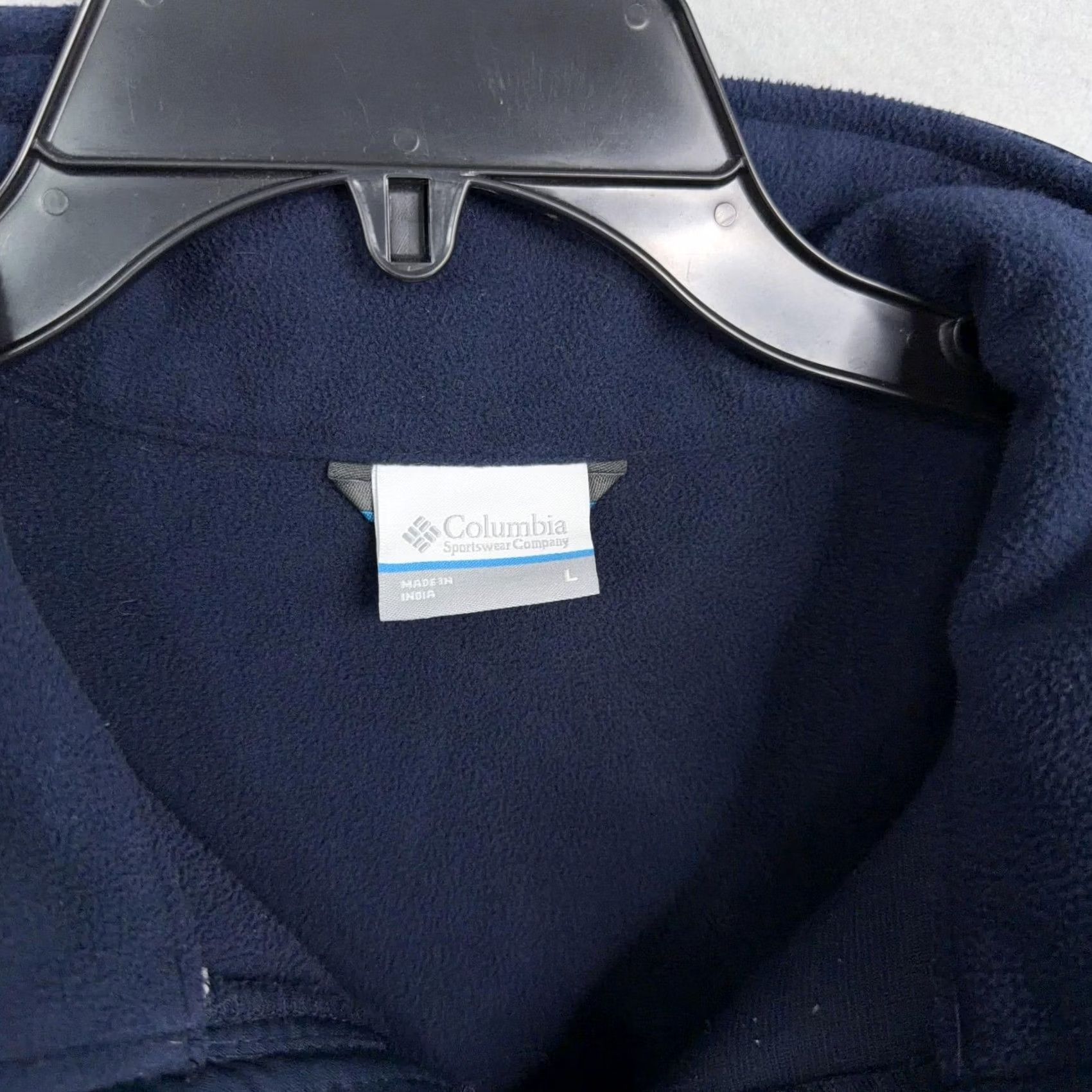 Vintage Columbia Jacket Mens Large Blue Softshell Fleece Lined Full Zip Pockets Outdoor Size US L / EU 52-54 / 3 - 2 Thumbnail