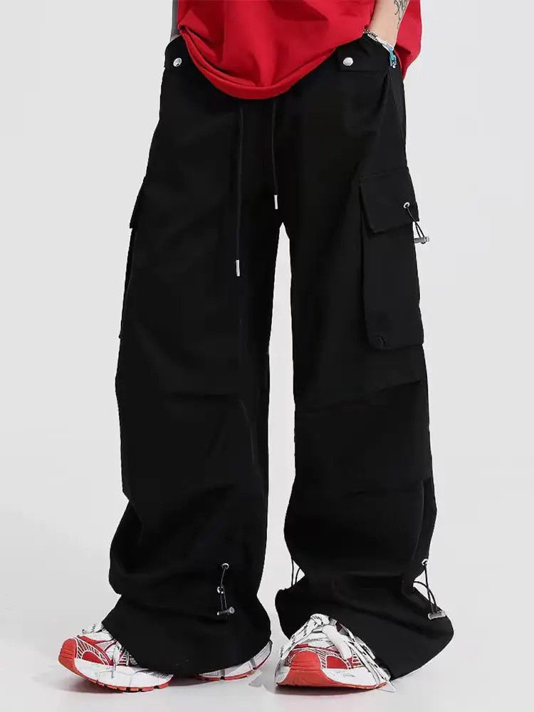 Designer × Japanese Brand Hip Hop Streetwear Designer Loose Casual Pants Size US 32 / EU 48 - 2 Thumbnail