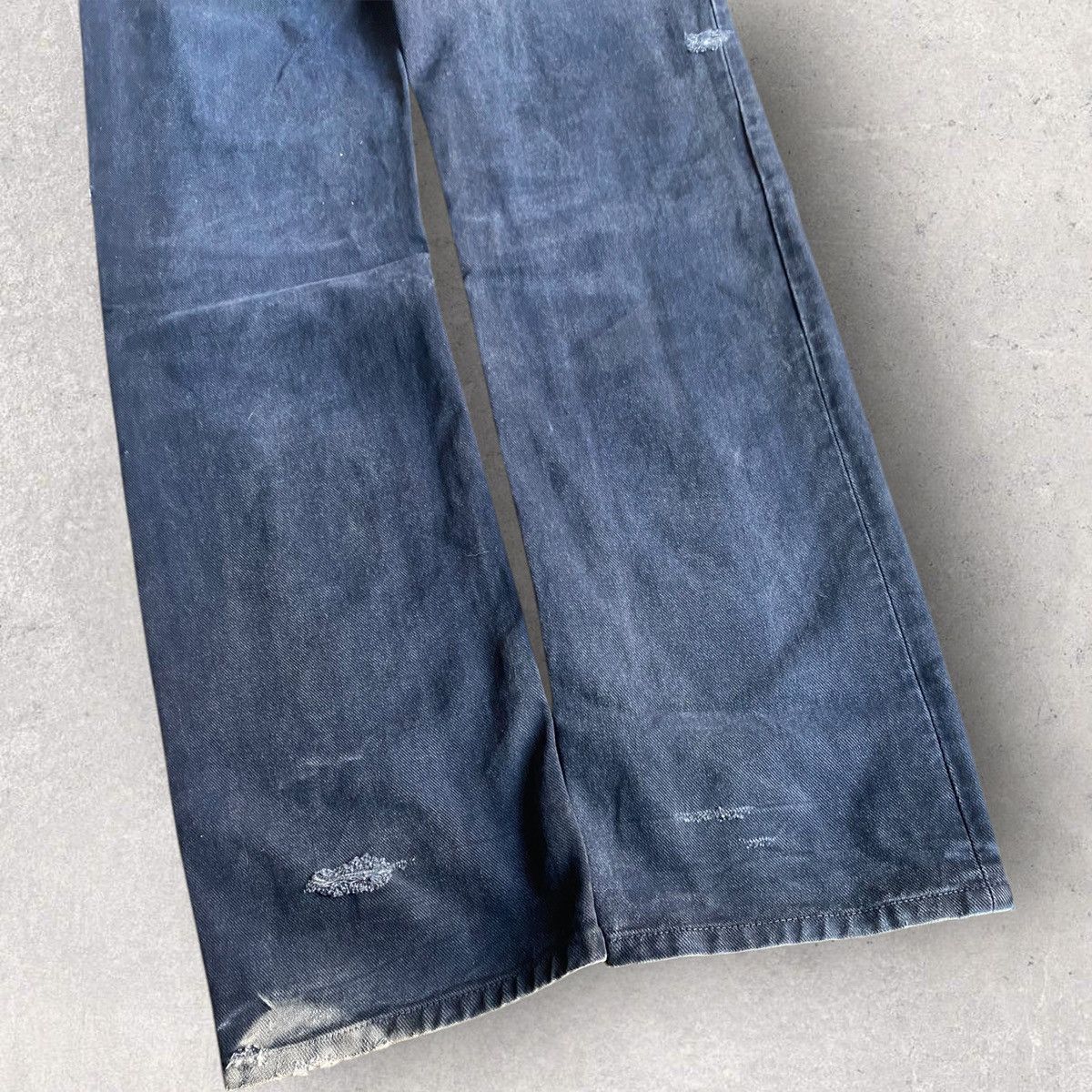 Helmut Lang Archive SS02 Overprint Denim Size US 28 / EU 44 - 6 Thumbnail