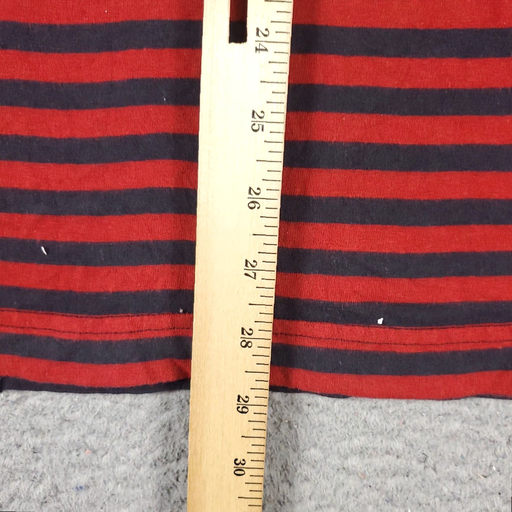 Nautica Nautica Polo Shirt Mens Large Red Striped Casual Short Sleeve Polo Shirt Adult L Red Nautica Casual Shirt Men Size US L / EU 52-54 / 3 - 4 Thumbnail