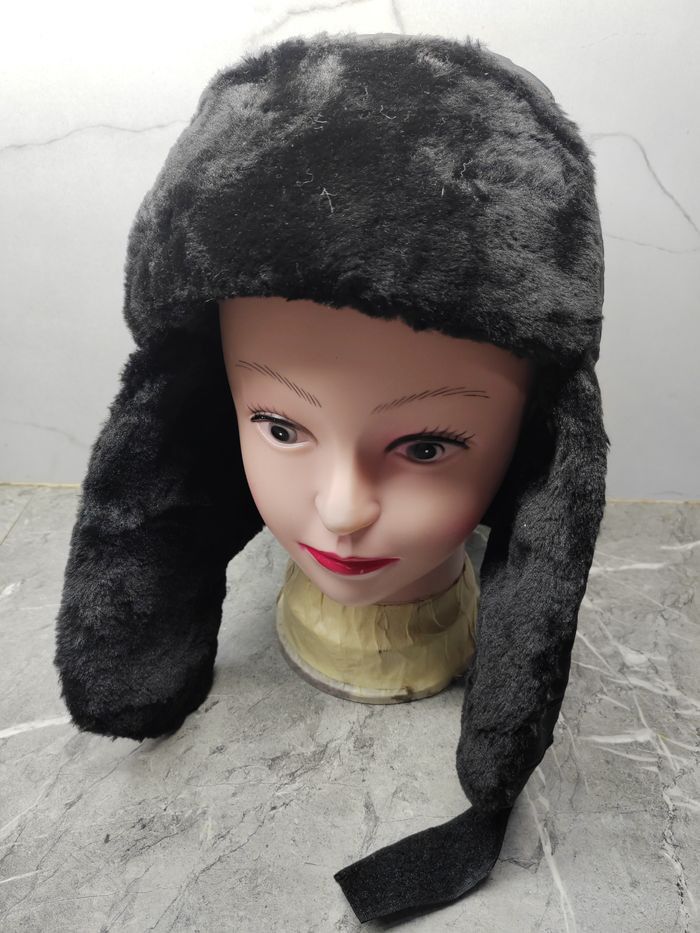Vintage Y2k Aleteo Trapper Ushanka Fur Earflap Cap Hat