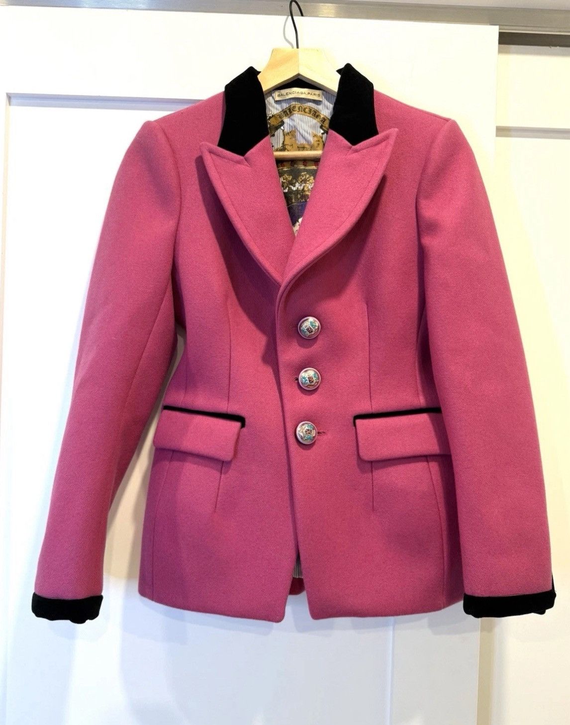 Balenciaga Balenciaga by Nicholas Ghesquiere Fall 2007 Runway Blazer Size M / US 6-8 / IT 42-44 - 2 Thumbnail