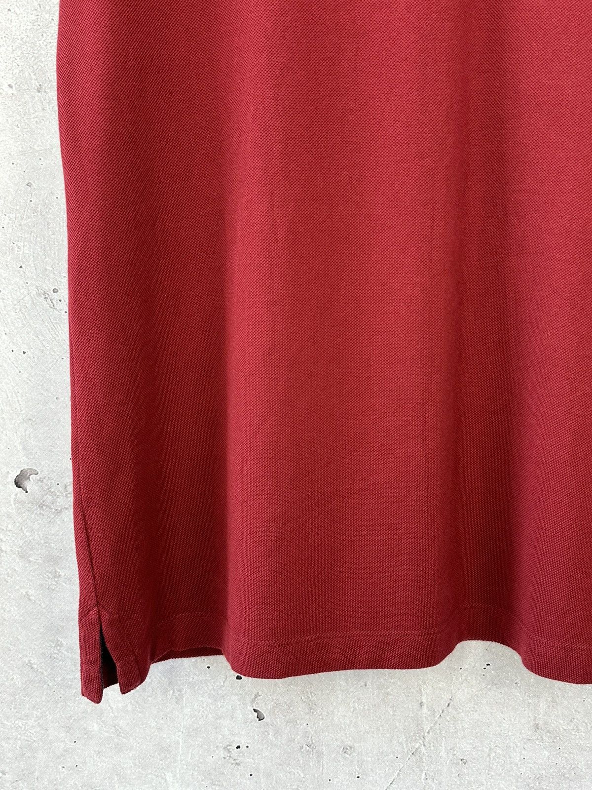 Paul & Shark Paul&Shark Organic Cotton Burgundy Logo Short Sleeve Polo Size US M / EU 48-50 / 2 - 4 Thumbnail