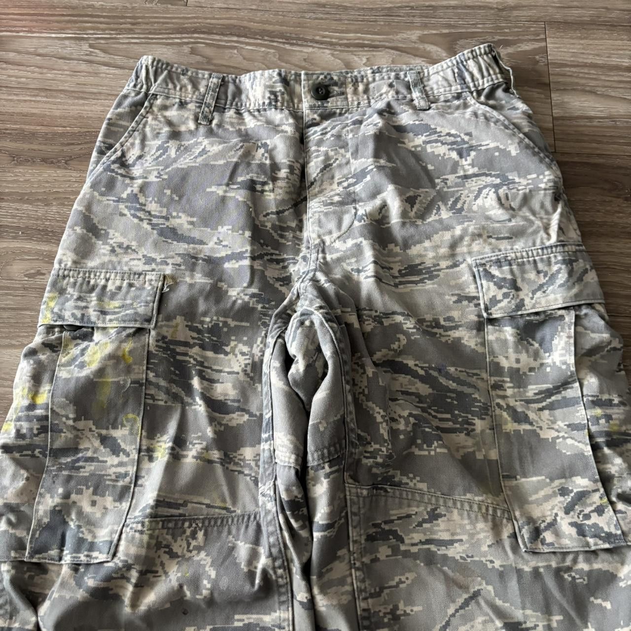 Japanese Brand Crazy Vintage Y2K/2000s Military Camo Streetwear Cargo Pants! 30x30 Size US 30 / EU 46 - 5 Thumbnail