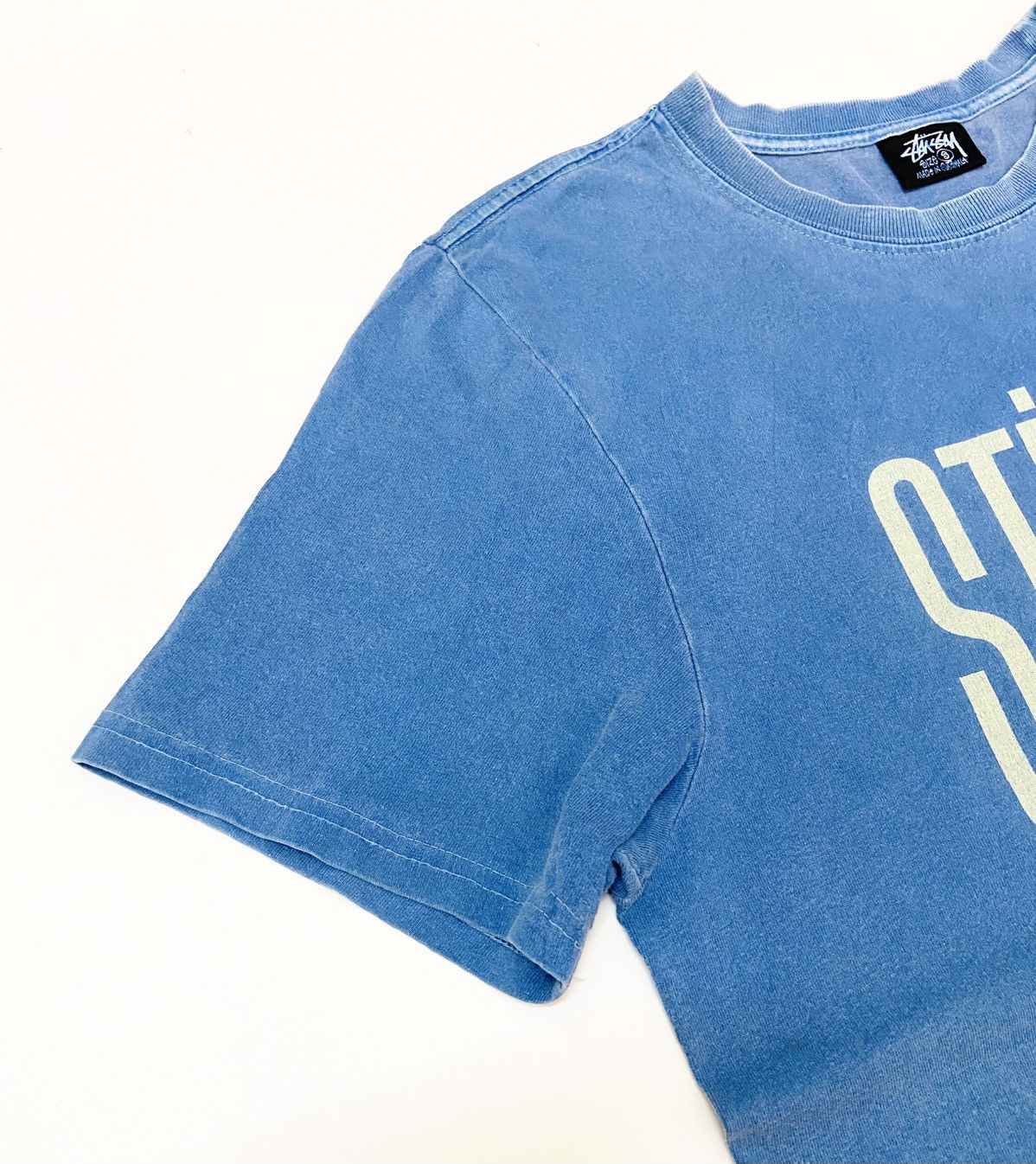 Stussy STUSSY SURFMAN SS21 PIGMENT DYED TEE Size US S / EU 44-46 / 1 - 12 Thumbnail