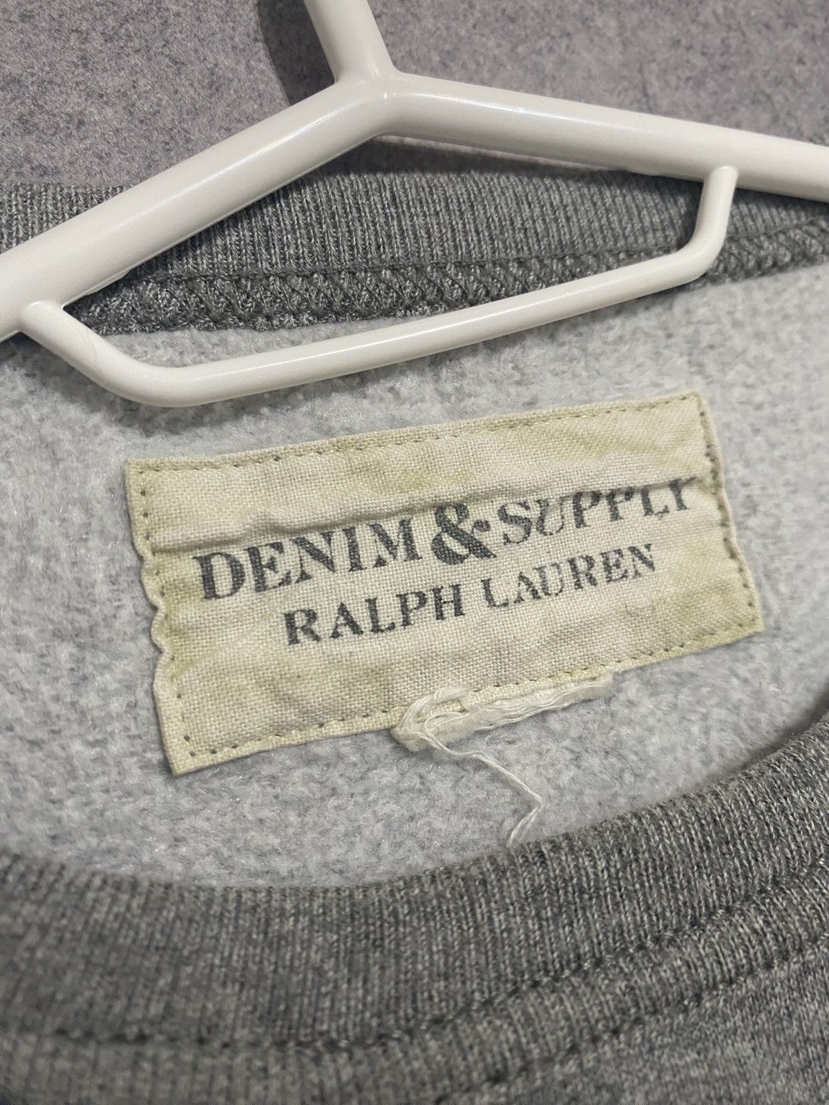 Denim & Supply Ralph Lauren × Polo Ralph Lauren × Vintage Vintage Polo Ralph Lauren Denim and Supply Sweatshirt Size US S / EU 44-46 / 1 - 4 Thumbnail