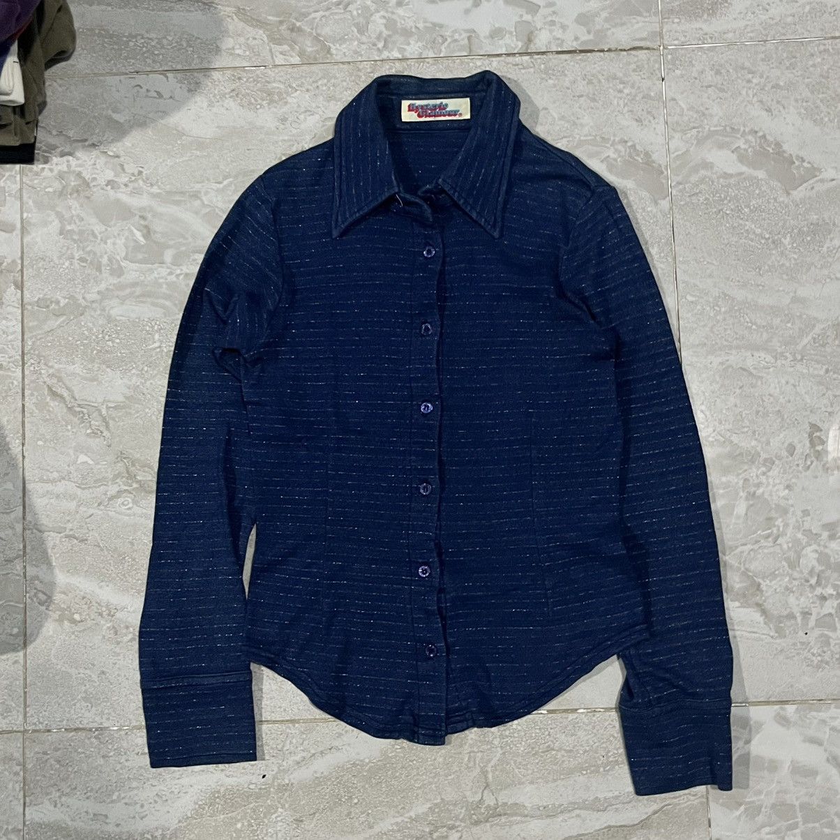 Hysteric Glamour (LAST DROP) Vintage 00 Hysteric Glamour Rock Glitter Shirt Size US XS / EU 42 / 0 - 2 Thumbnail