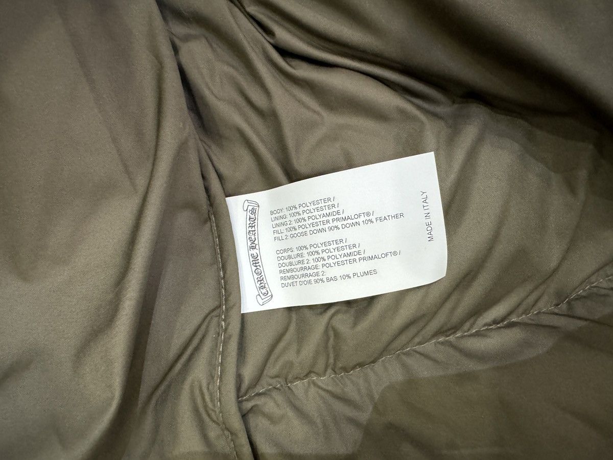 Chrome Hearts NEW Chrome Hearts Monogram Down Jacket Olive Green Size US L / EU 52-54 / 3 - 4 Thumbnail