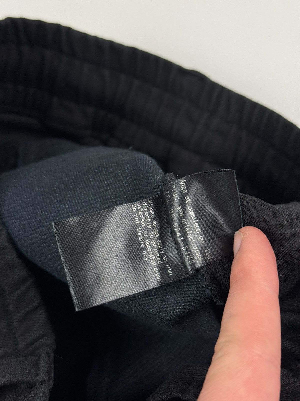 A.F Artefact A.F. Artefact Stretched Super Skinny Avant-Garde Pants Size US 32 / EU 48 - 11 Thumbnail
