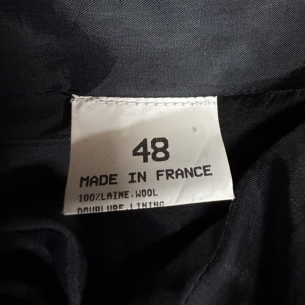 agnes b. Vtg🔥90’s Agnes b.Homme Casual Blazer Coat Jacket France Size 48R - 17 Thumbnail