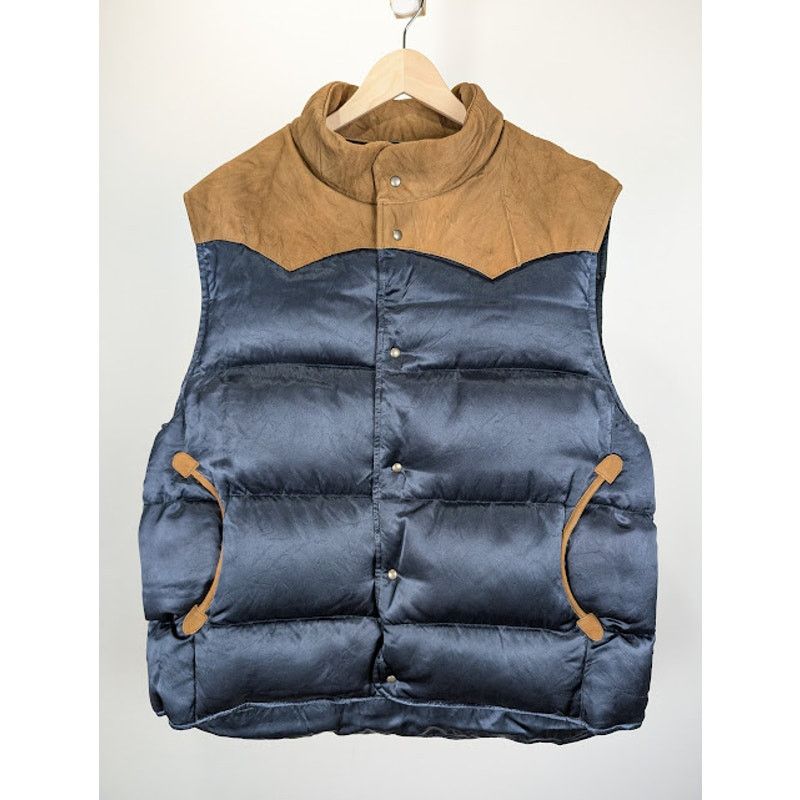 Visvim o1rshd1 Colter Down Vest in Navy Size US XL / EU 56 / 4 - 2 Thumbnail