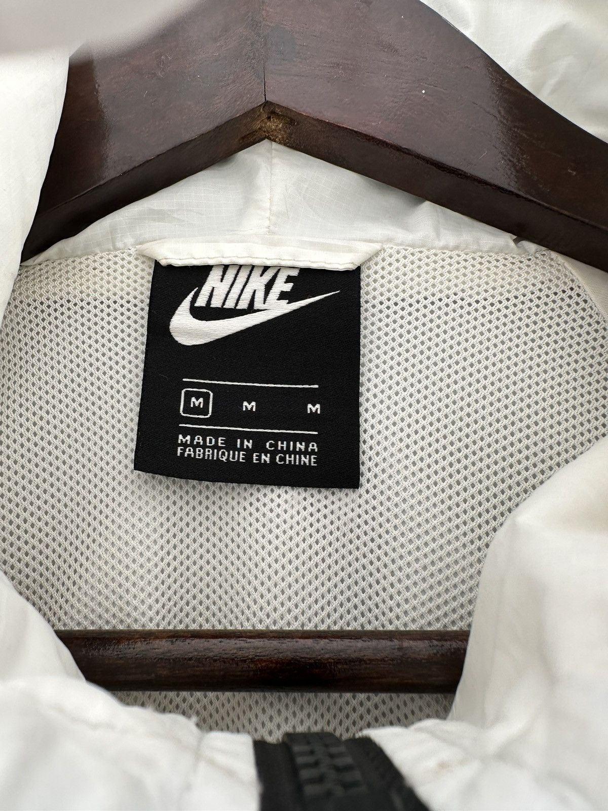 Nike 👹Nike Small Swoosh Hooded Bomber Jacket Size US S / EU 44-46 / 1 - 10 Thumbnail