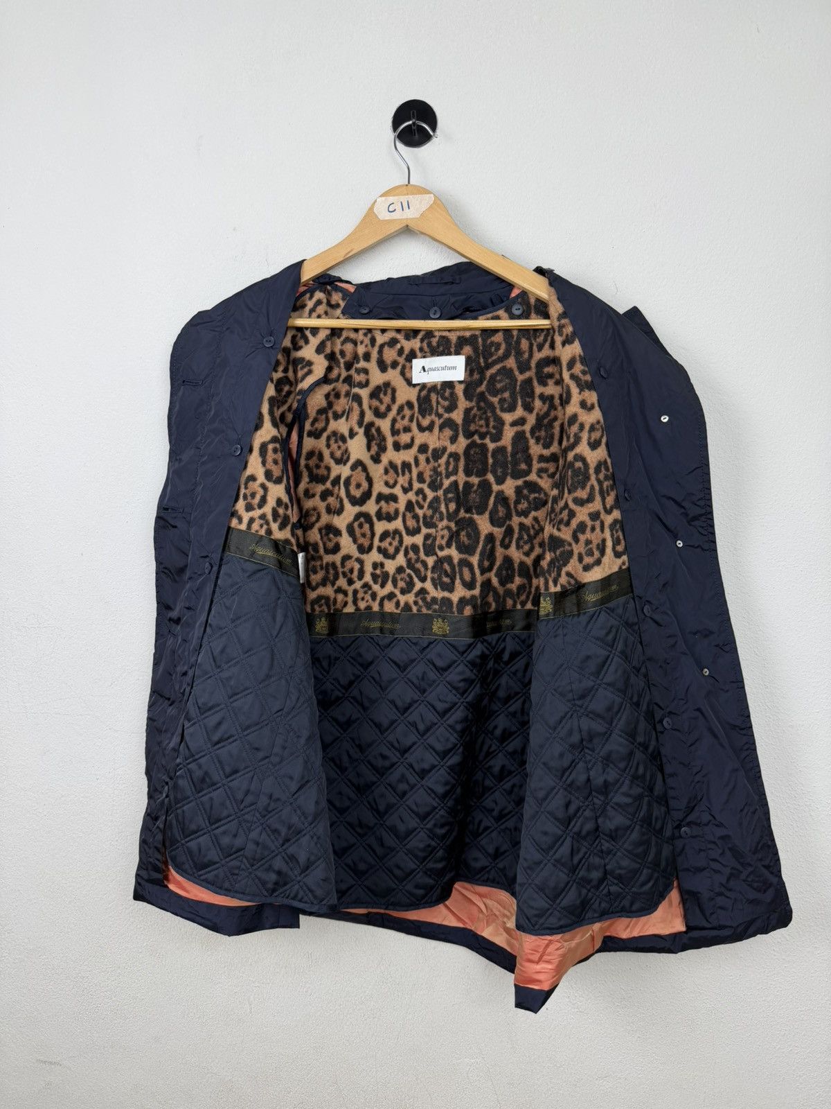 Aquascutum Aquascutum Navy 3-in-1 Convertible Technical Coat Size S / US 4 / IT 40 - 7 Thumbnail