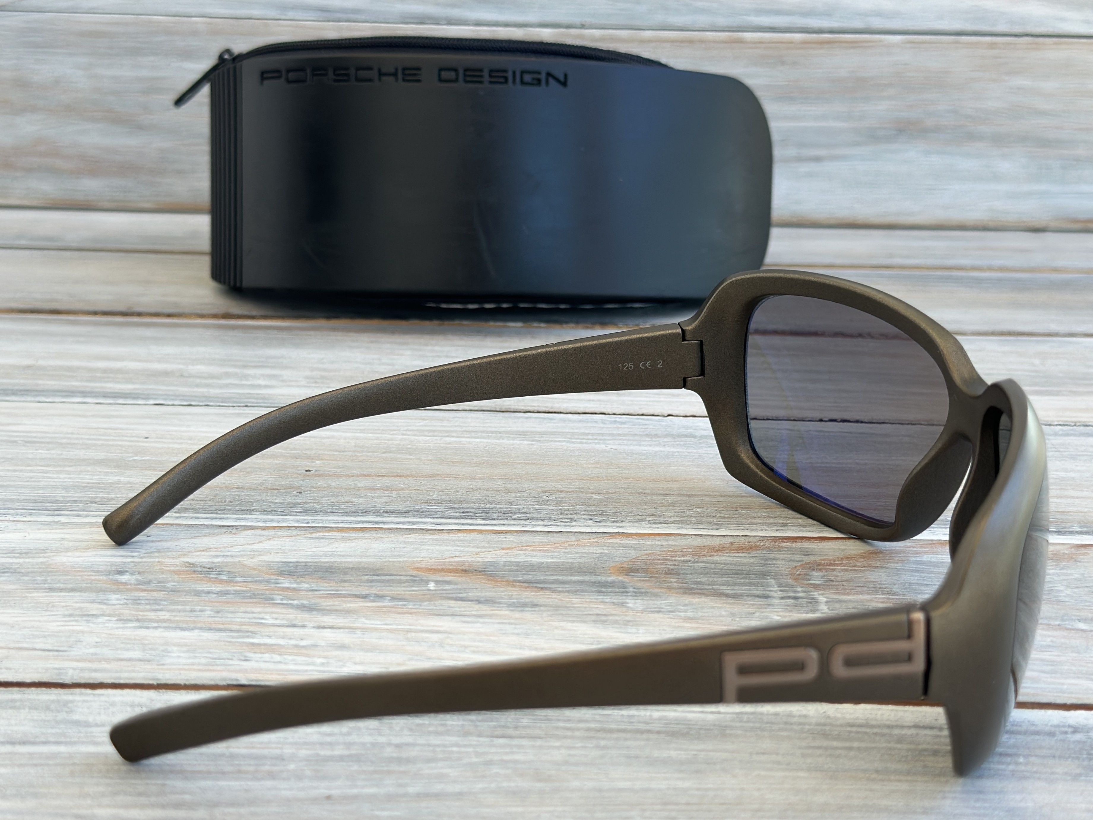 Porsche Design PORSCHE Design D5274 Sunglasses With Case Bronze LuxuryBrand Size ONE SIZE - 8 Thumbnail