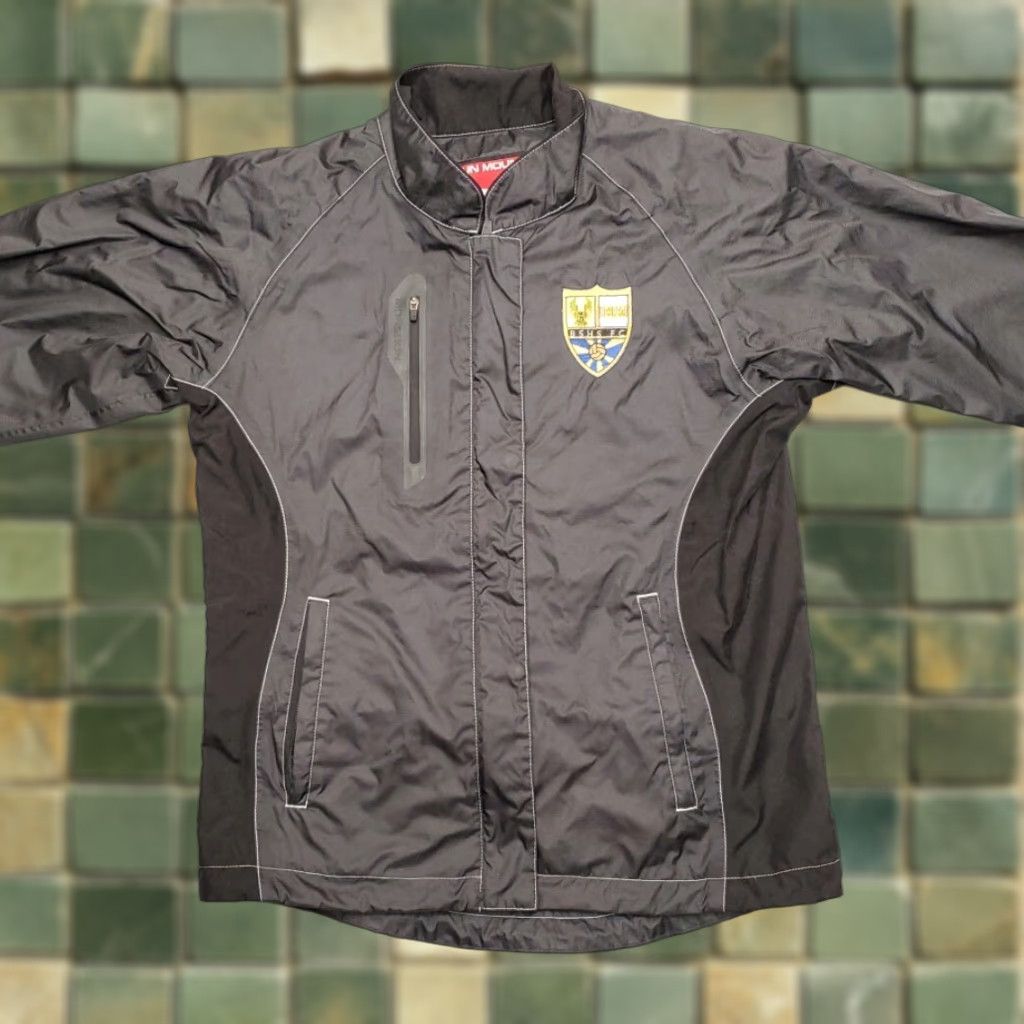 Vintage Sun Mountain Monsoon Jacket Women S Black Lightweight Waterproof Soccer Football Shirt Size S / US 4 / IT 40 - 1 Thumbnail