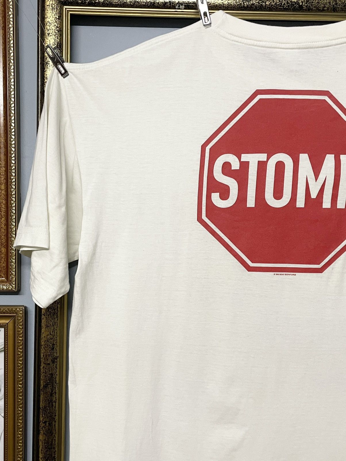 Band Tees Vintage Og 1995 Anthrax Storm 442 Sony Signature Graphic Tee Size US XL / EU 56 / 4 - 16 Thumbnail
