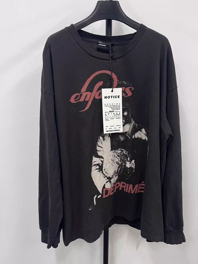 Enfants Riches Deprimes ENFANTS RICHES DEPRIMES FW24 Thick Printed Drop Shoulder L Size US XL / EU 56 / 4 - 1 Thumbnail