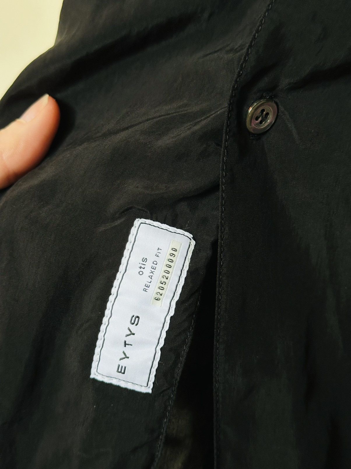 Eytys Black Otis shirt Size US XS / EU 42 / 0 - 5 Thumbnail