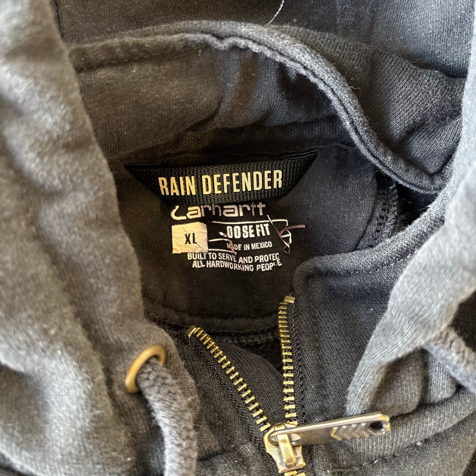 Carhartt y2k carhartt rain defender 1/4 zip Size US XL / EU 56 / 4 - 5 Thumbnail