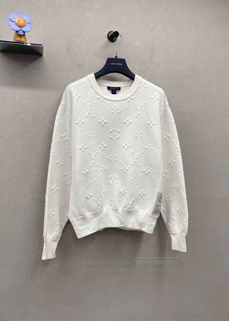 Louis Vuitton Louis Vuitton White crew neck sweatshirt Size US XS / EU 42 / 0 - 3 Thumbnail