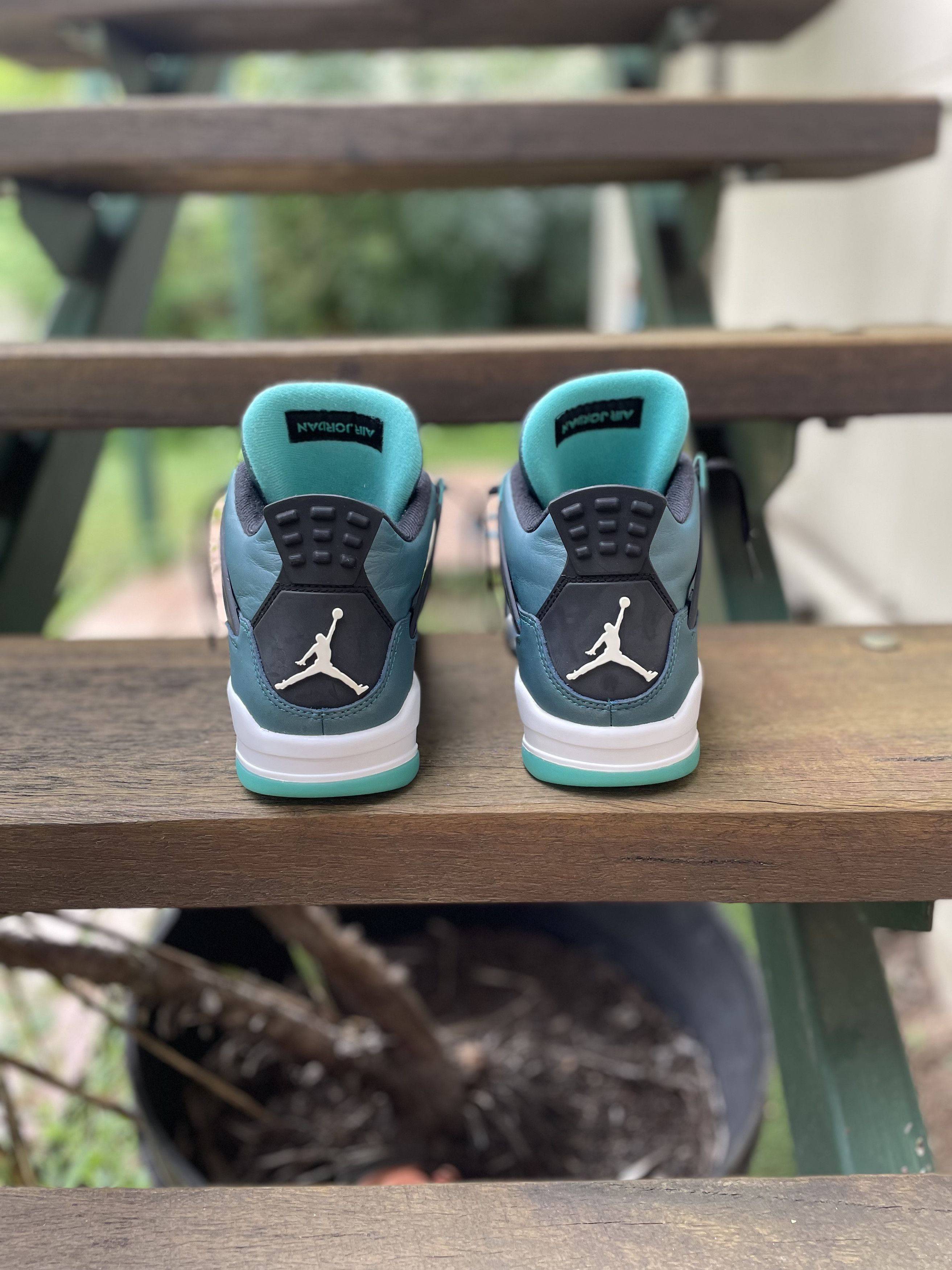 Nike Jordan 4 Retro Teal Size US 8.5 / EU 41-42 - 3 Thumbnail