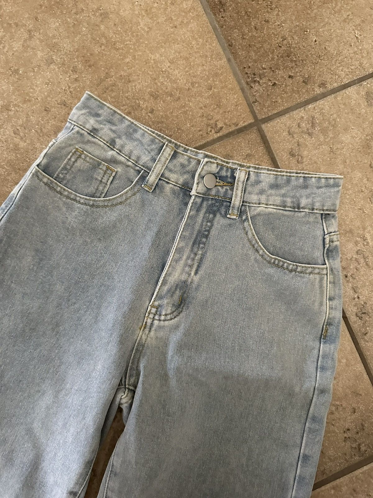 Other light blue straight leg jeans Size 25" / US 0 / IT 36 - 2 Thumbnail