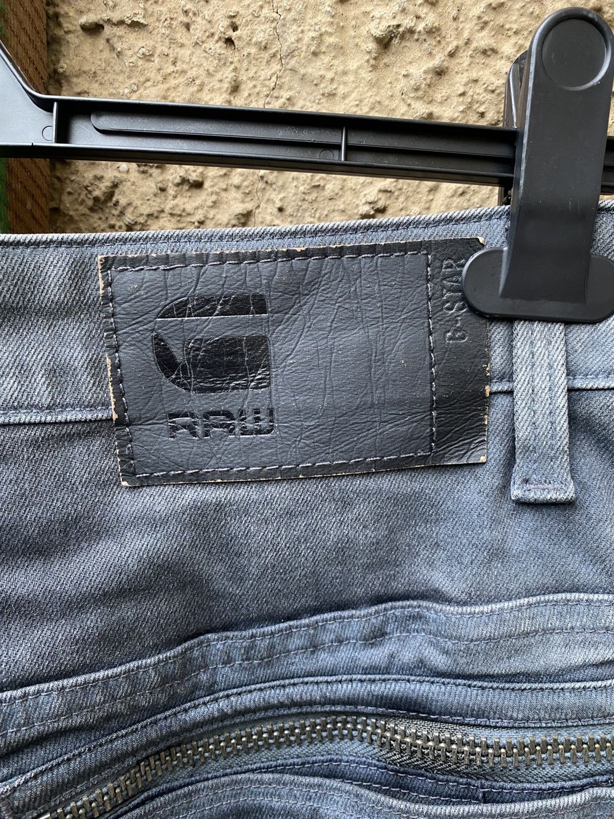 G-Star G Star Raw ARC Zip 3D Slim Waxed Denim Jeans Pants 30/32 Y2K Size US 30 / EU 46 - 8 Thumbnail