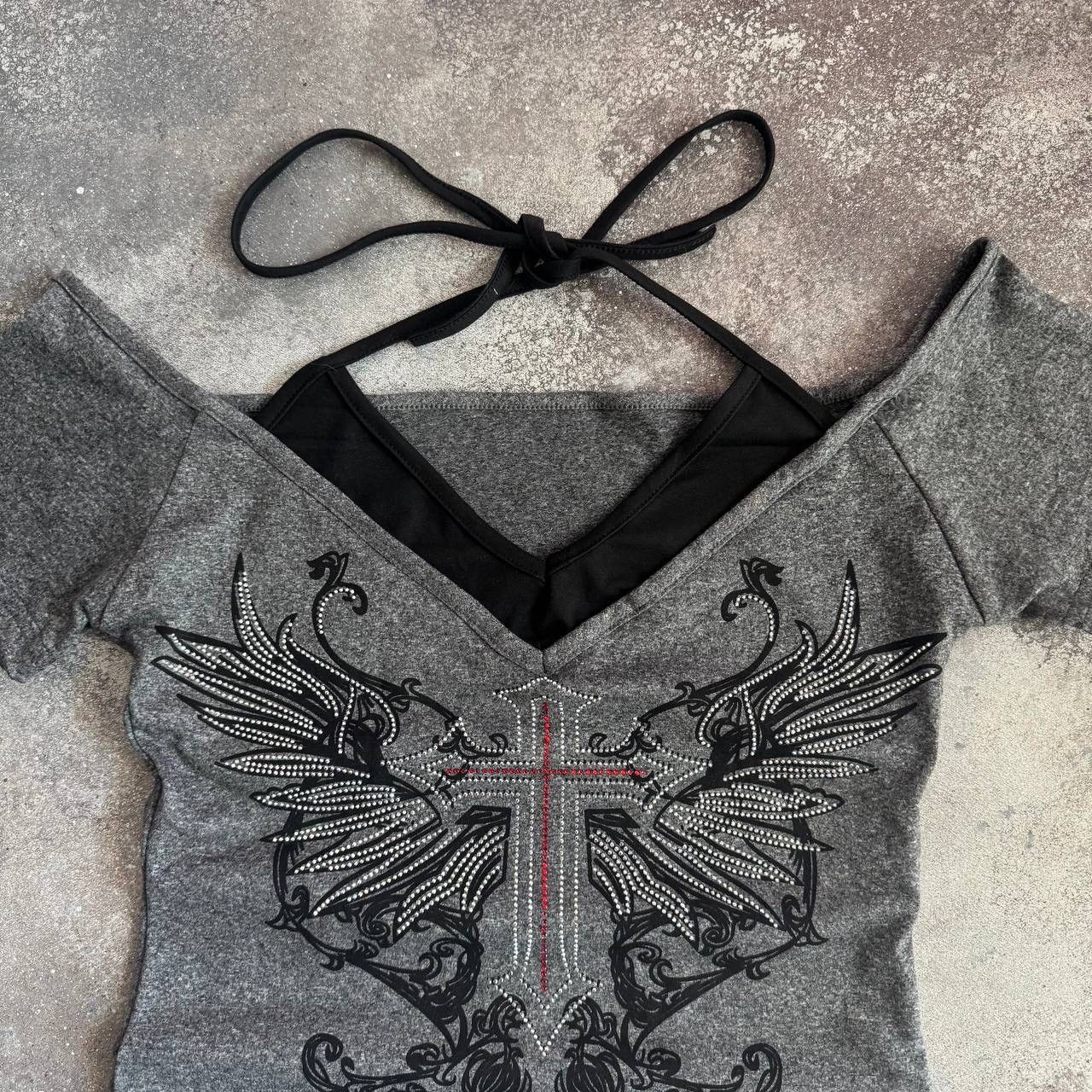 Vintage Super Sexy Y2K Gothic Vintage Tank Top Size M / US 6-8 / IT 42-44 - 3 Thumbnail