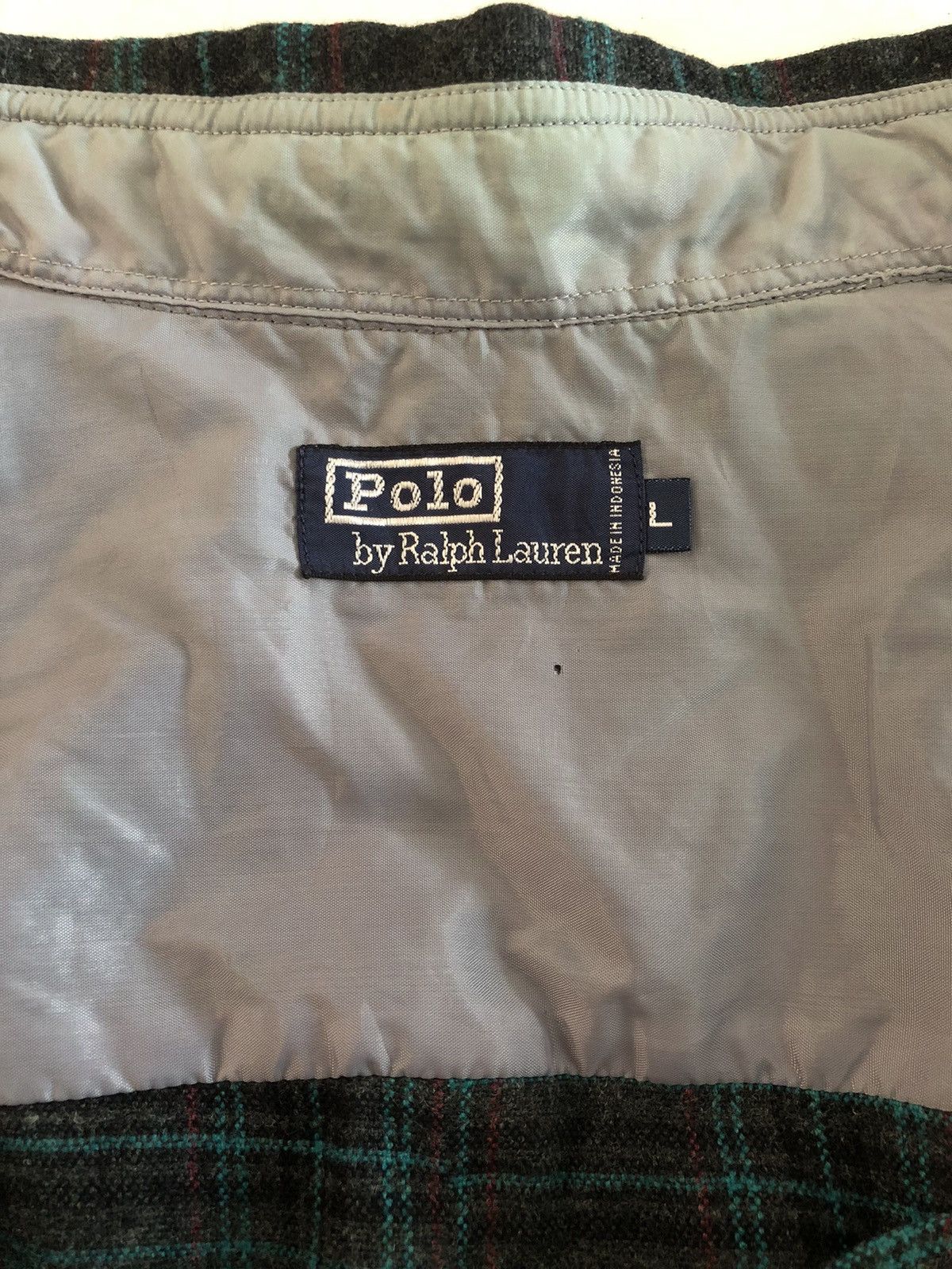 Polo Ralph Lauren × Vintage Vintage POLO Ralph Lauren Wool Blend Shirt Size US L / EU 52-54 / 3 - 7 Thumbnail