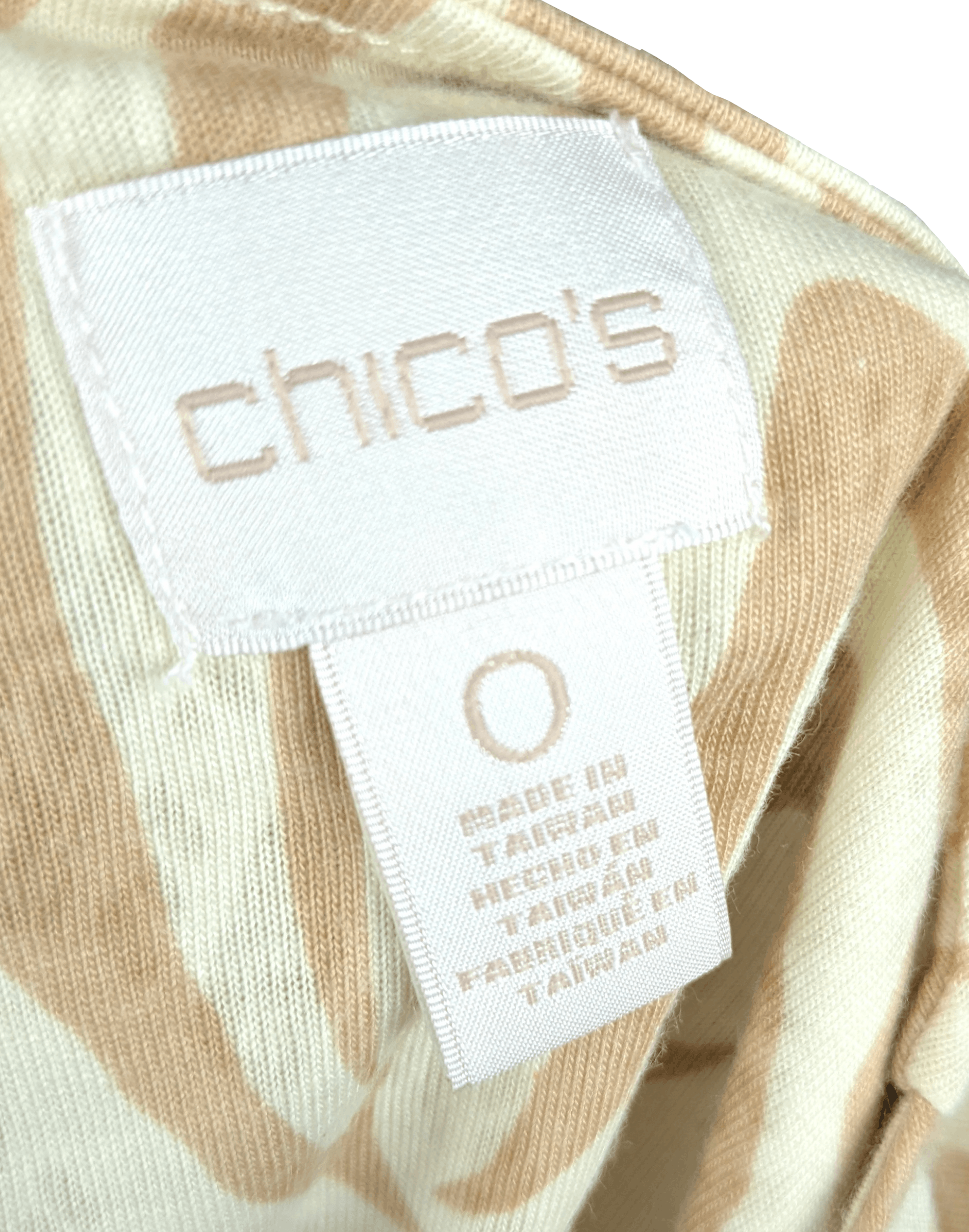 Chicos Chico's Zebra Print Top Size S / US 4 / IT 40 - 5 Thumbnail