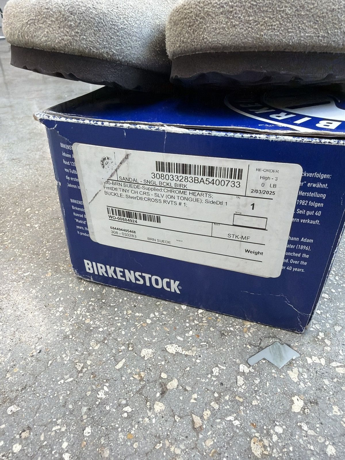 Chrome Hearts Chrome Hearts Cross Birkenstock Bostons BRAND NEW SZ 40 Size US 8 / EU 41 - 2 Thumbnail