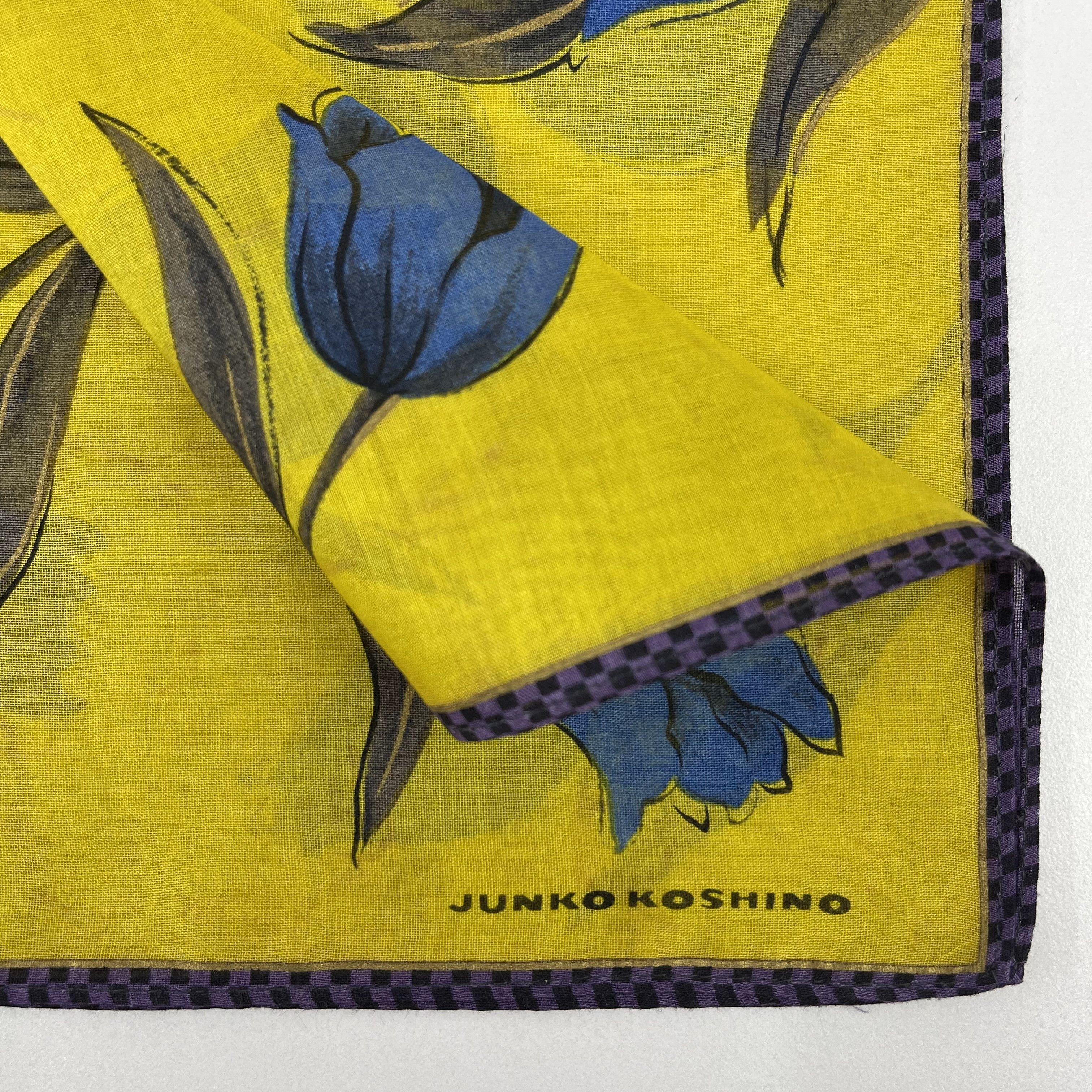 Japanese Brand Junko Koshino Handkerchief / Neckerchief / Bandana - 4167 Size ONE SIZE - 3 Thumbnail