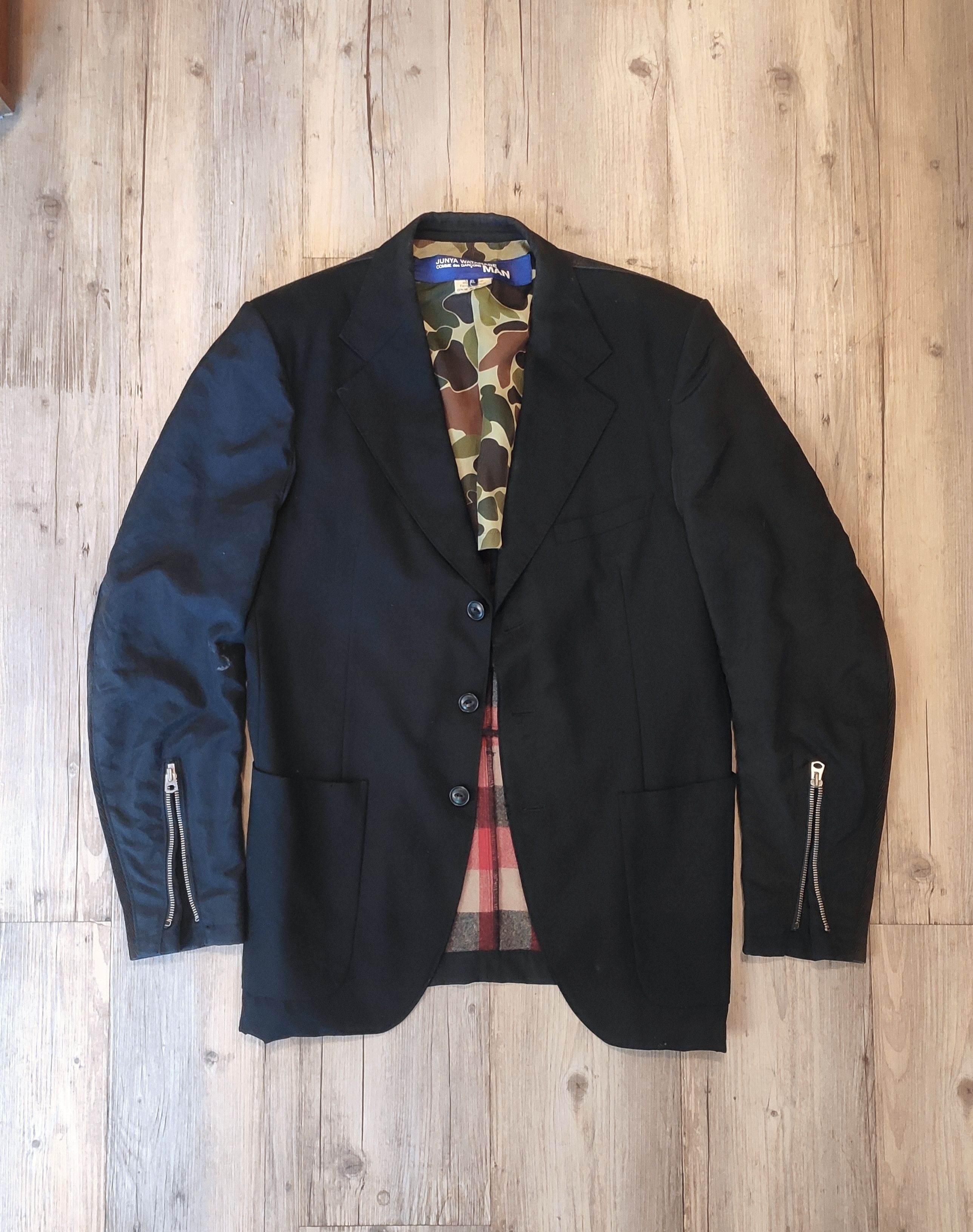 Comme des Garcons RUNWAY AD2010 rider blazer. Size US L / EU 52-54 / 3 - 1 Thumbnail