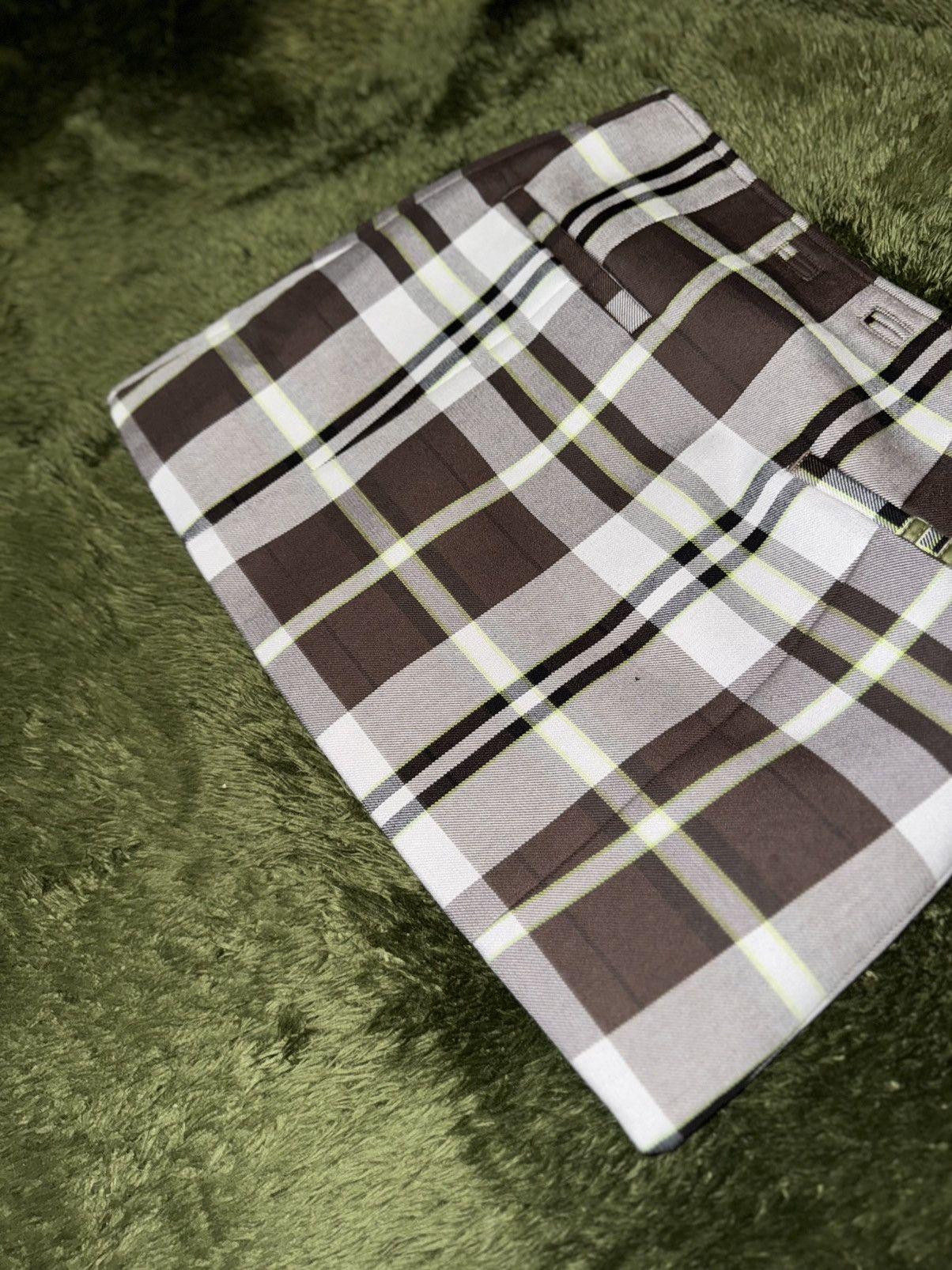 Adidas × Ivy Park [M] Adidas x IVY PARK Plaid Skirt Brown Size 28" / US 6 / IT 42 - 3 Thumbnail