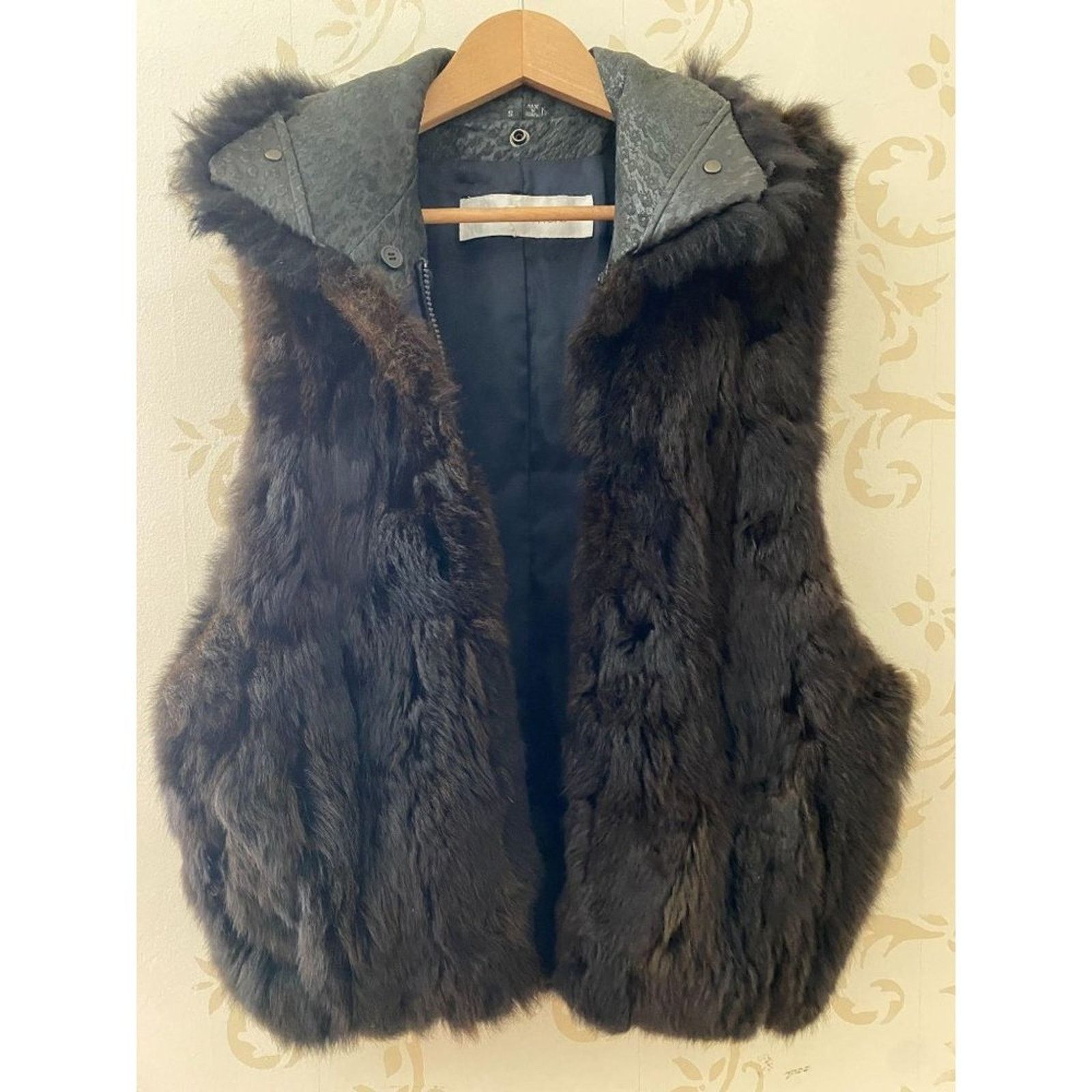 Andrew Marc Andrew Marc Fur Vest Jacket with Leather Trim - st Size US M / EU 48-50 / 2 - 5 Thumbnail