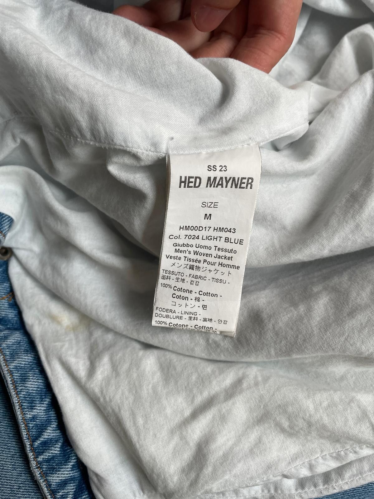 Hed Mayner Hed Mayner Denim Jacket Size US M / EU 48-50 / 2 - 6 Thumbnail